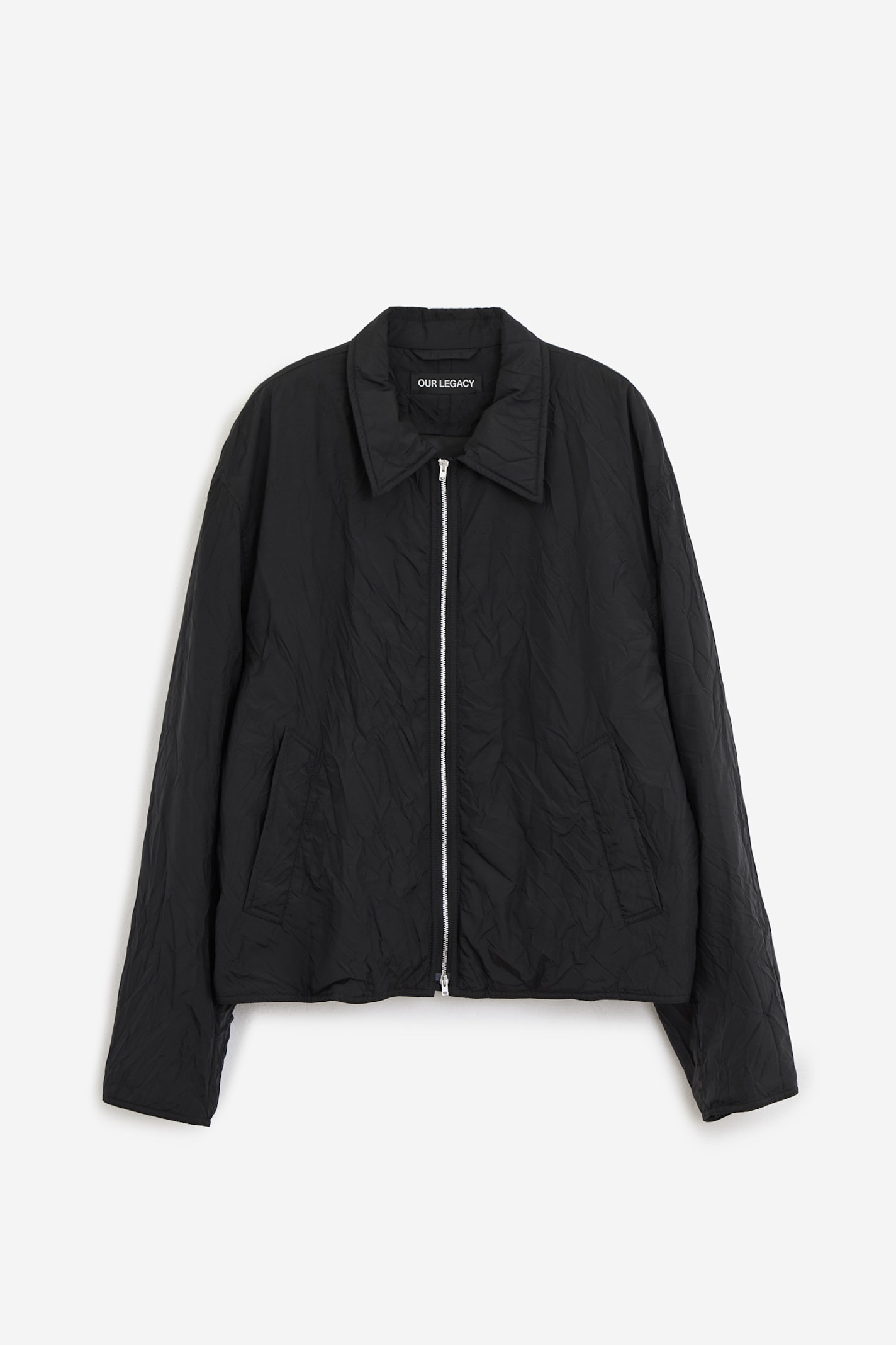 Our Legacy Jacket With Collar In Black