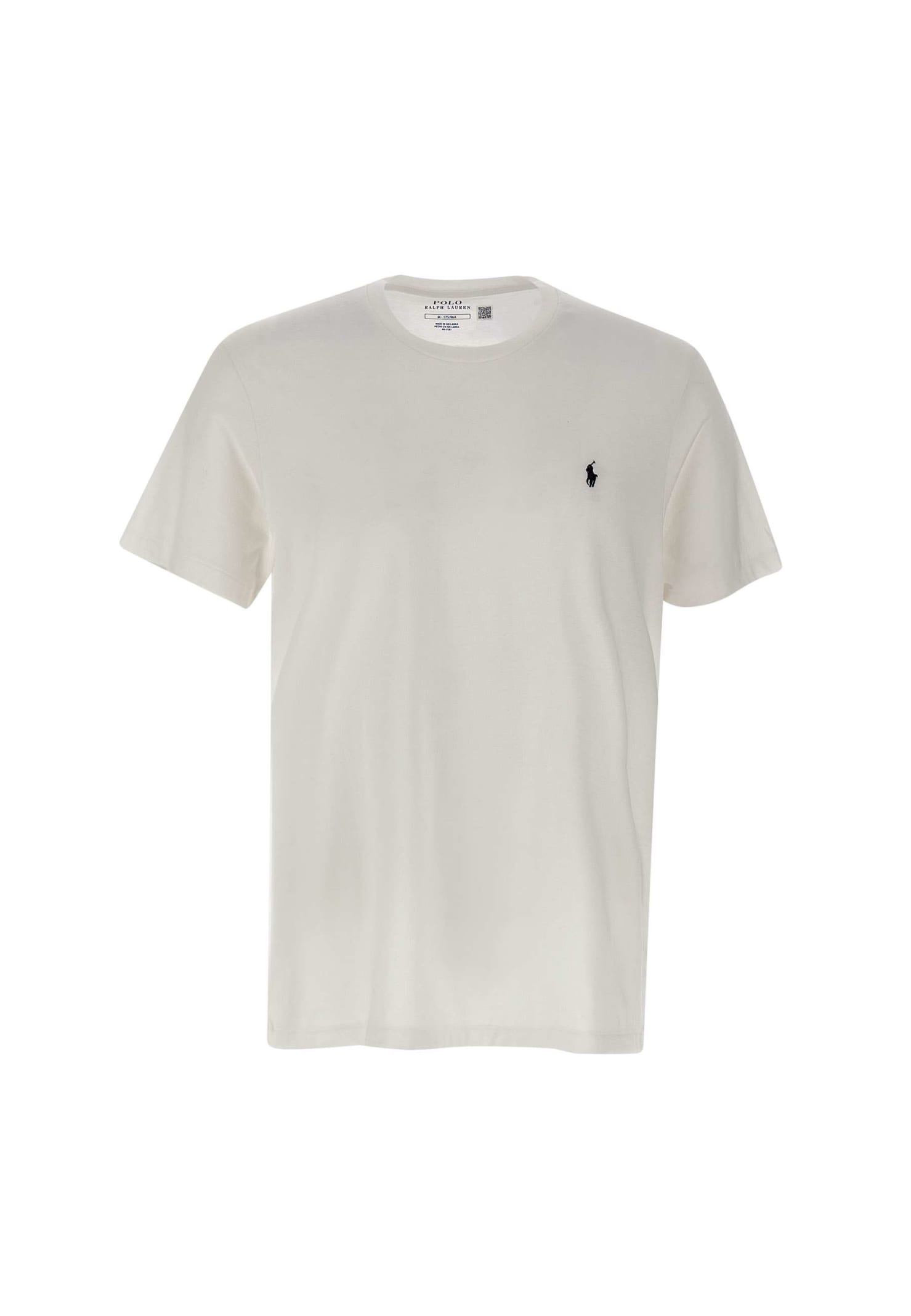 Polo Ralph Lauren Core Replen Cotton T-shirt In White
