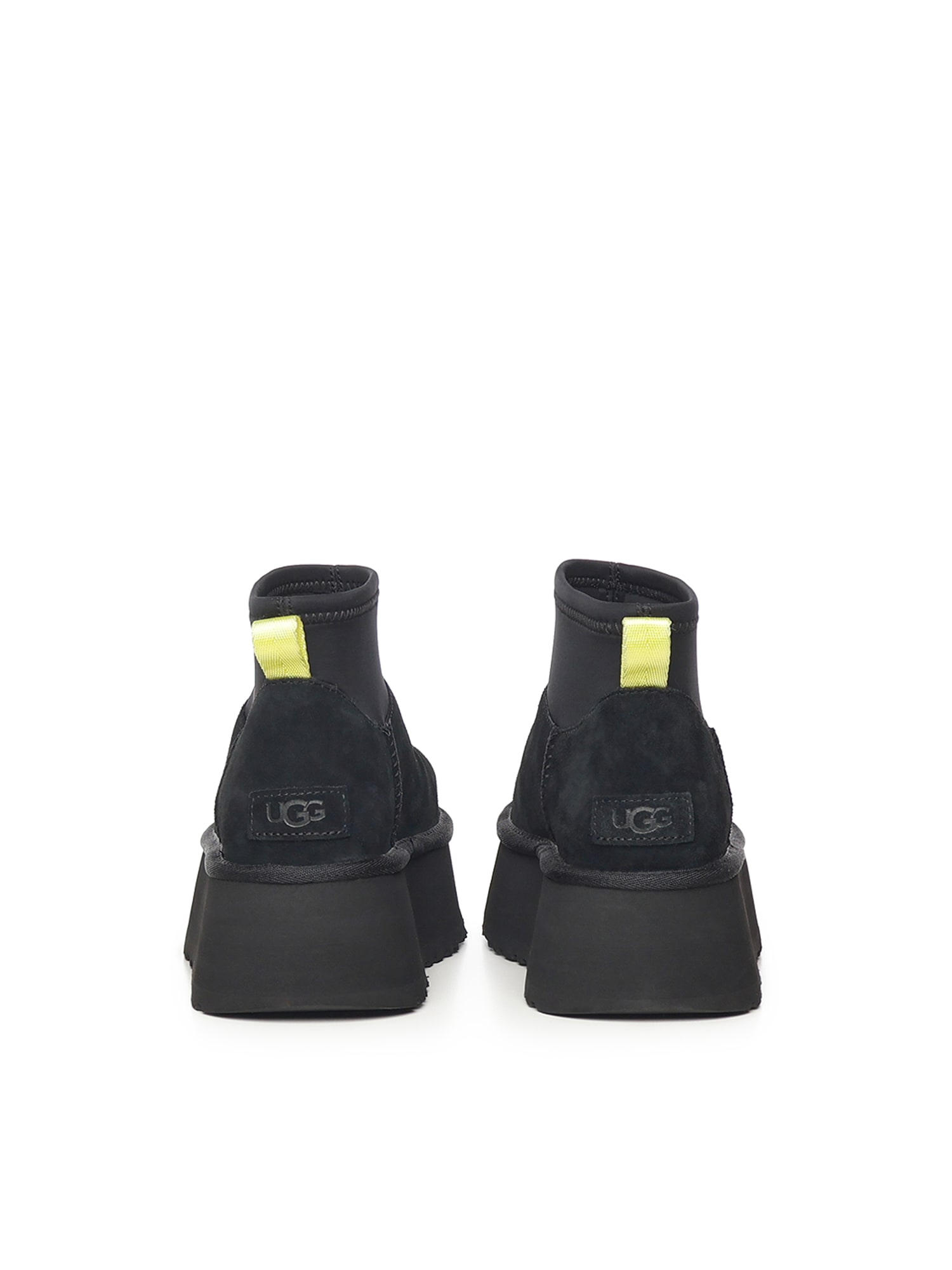 Ugg Classic Mini Dipper Boots In Black