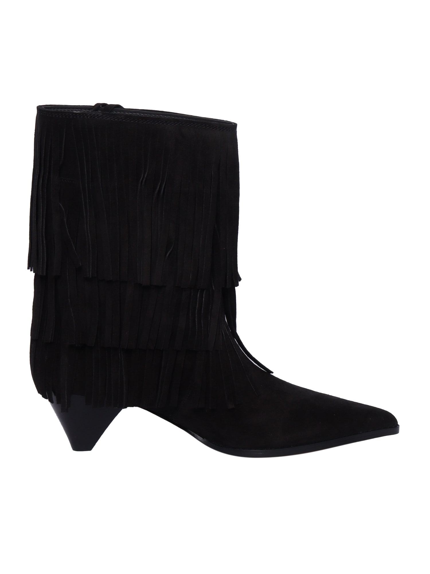 Michael Kors Jayla Heeled Bootie In Black