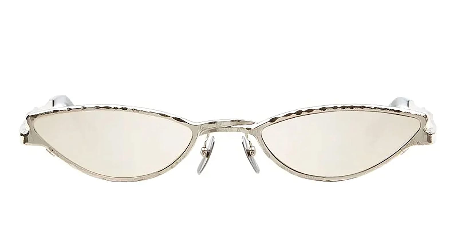 Kuboraum Mask Z29 Lg - Light Gold Sunglasses In Neutral