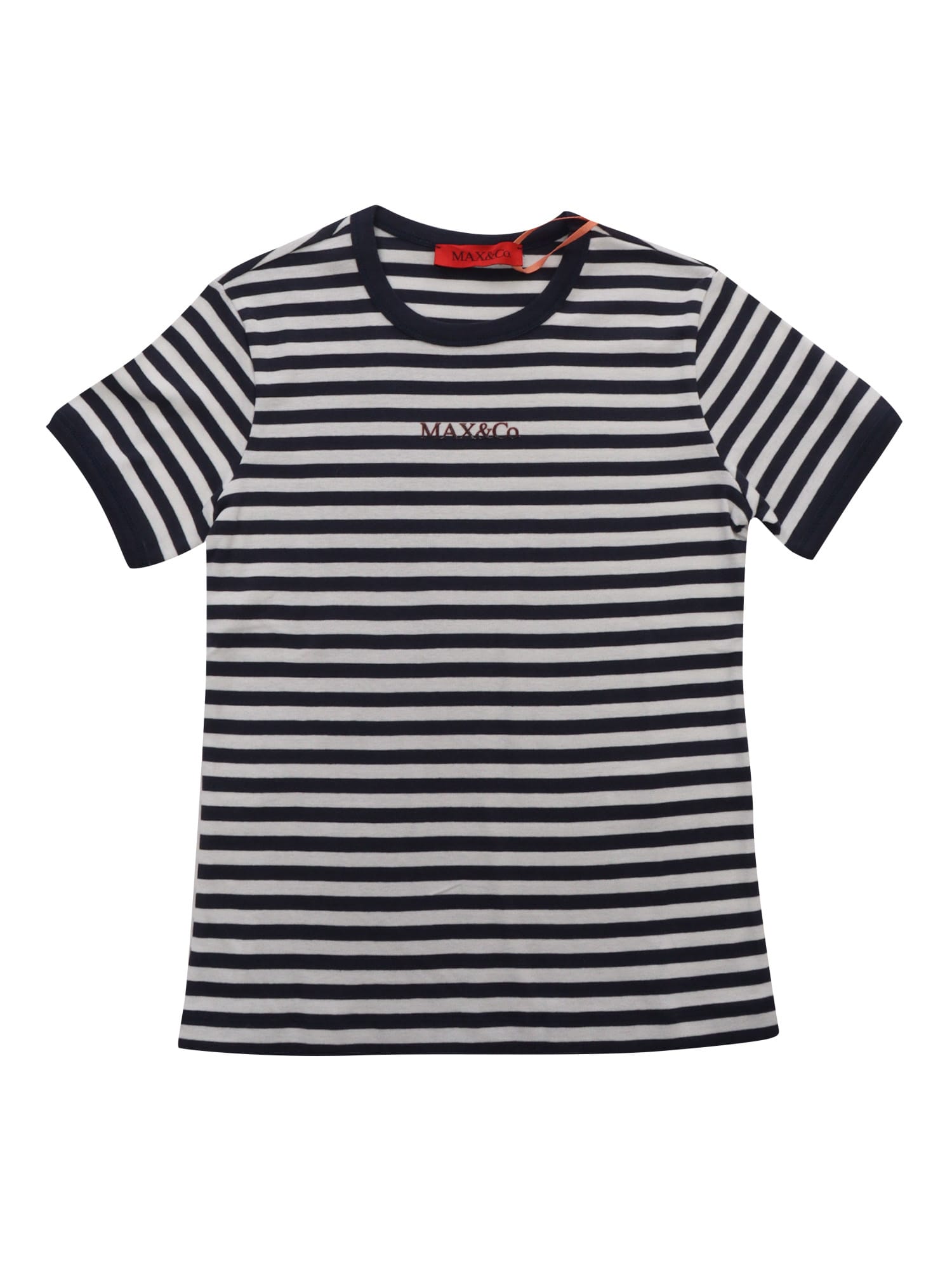 Max&amp;co. Kids' Black Striped T-shirt