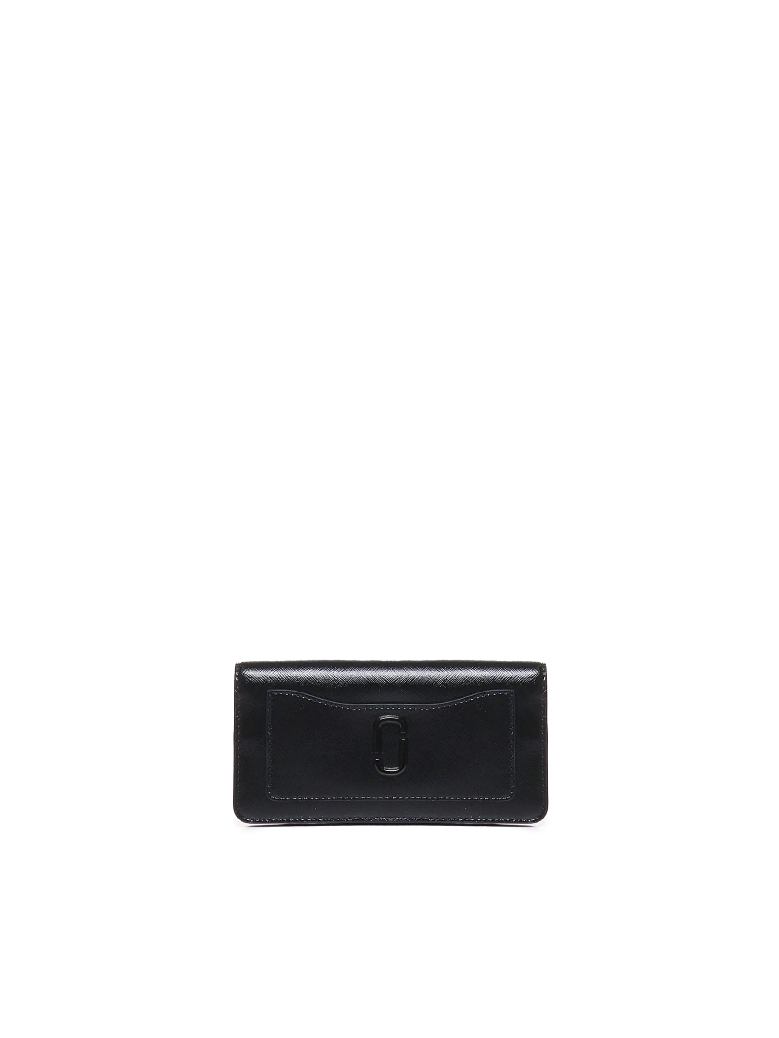 Shop Marc Jacobs The Long Wallet In Black