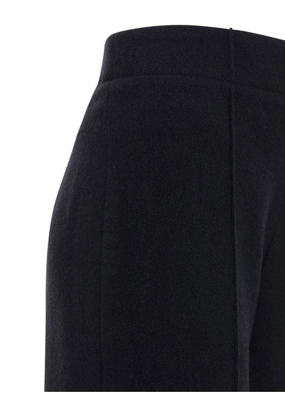Shop Chloé Wide-leg Trousers In Black