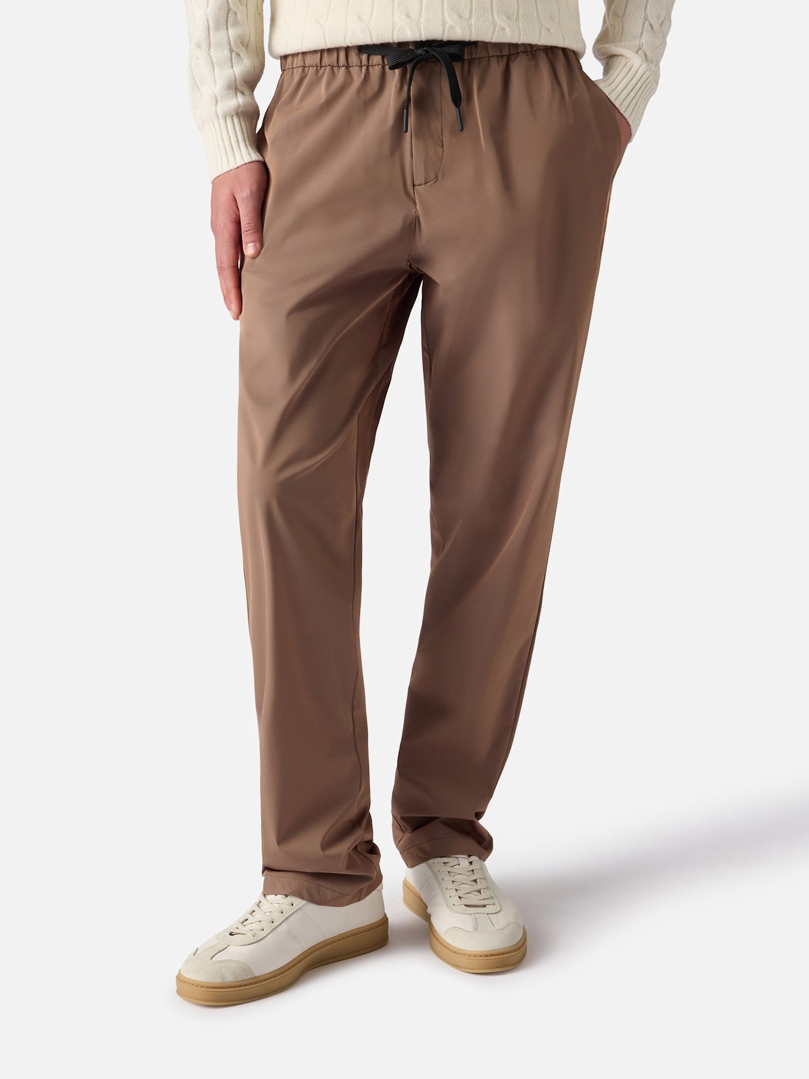 MC2 Saint Barth Man Khaki Casual Pants Porter