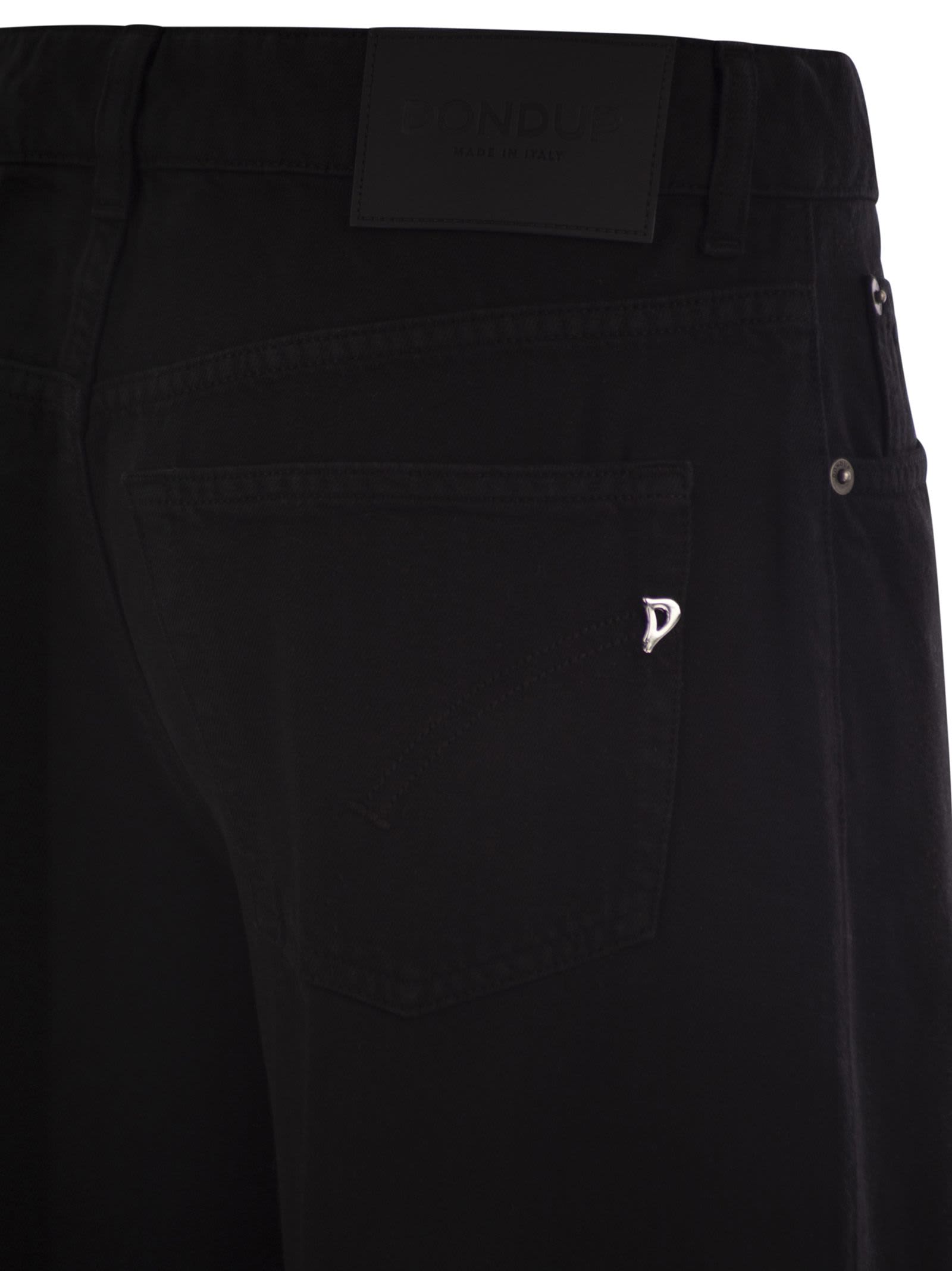 Dondup Marlen - Wide Leg Jeans In Black