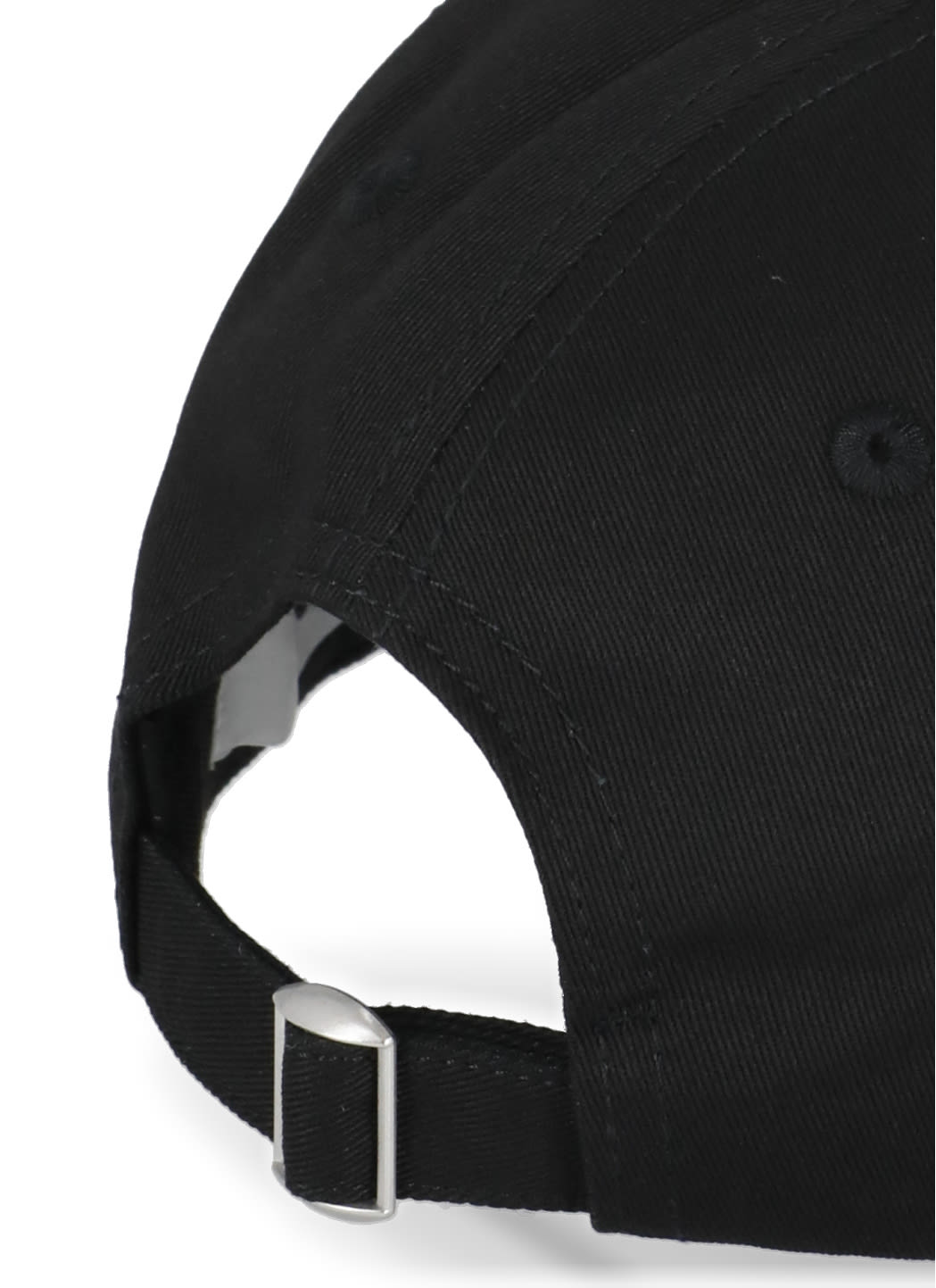 Shop Msgm Baseball Cap With Logo In Black