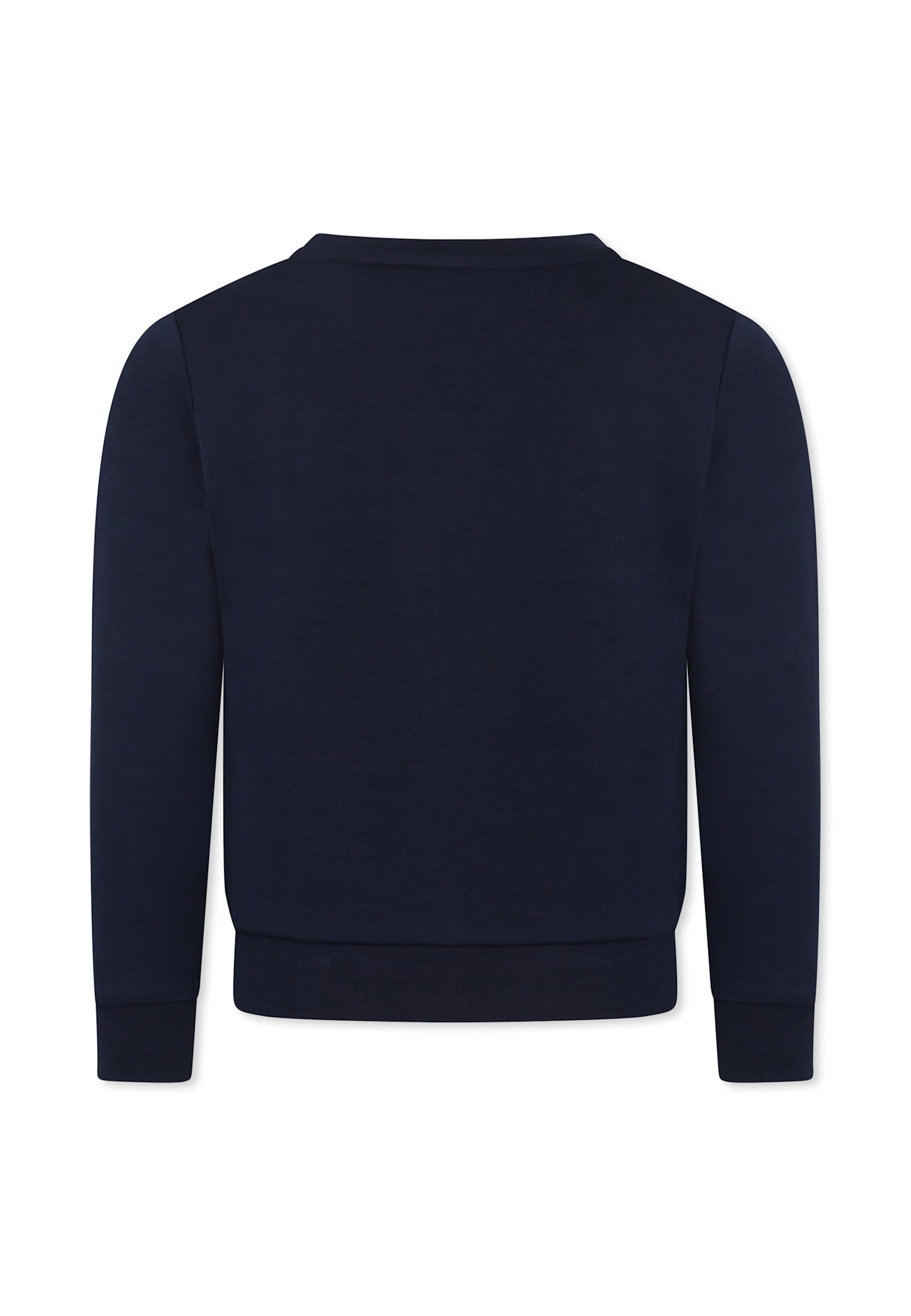 Hugo Boss Blue Sweatshirt For Boy With Logo In Blue