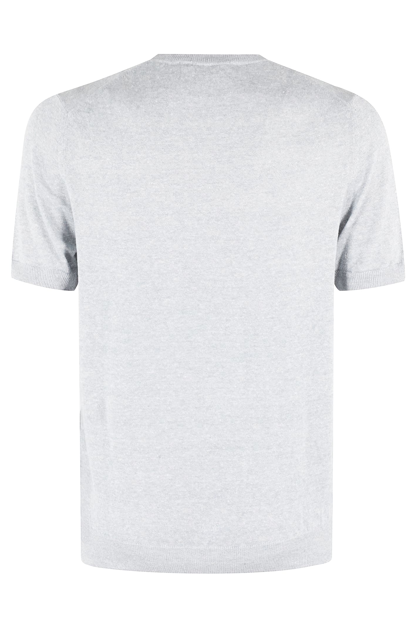 Tagliatore Round Neck T-shirt In Perla
