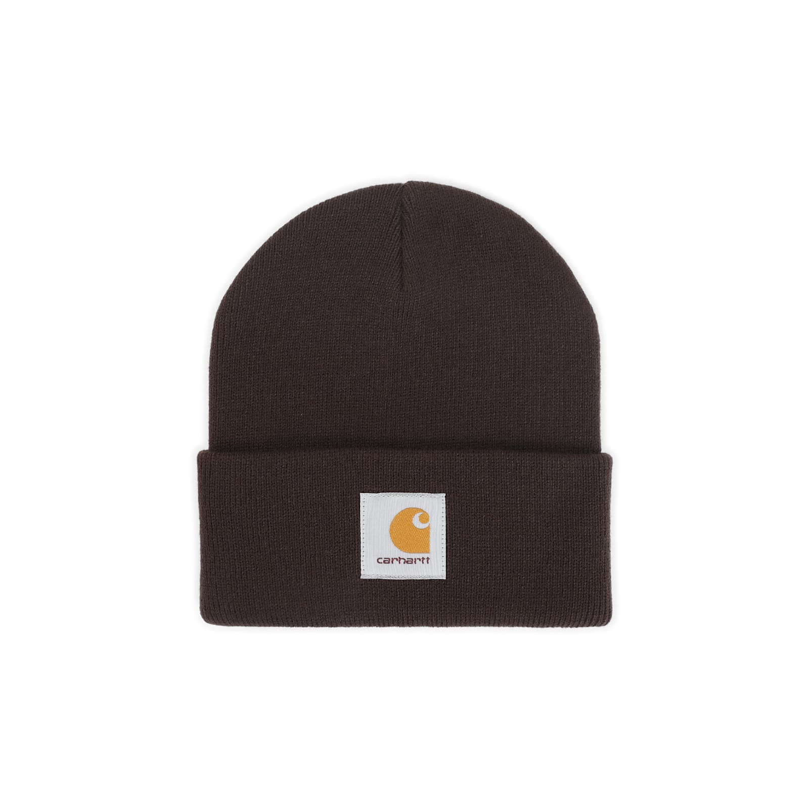 Carhartt Short Acrylic Watch Hat Tobacco In Brown