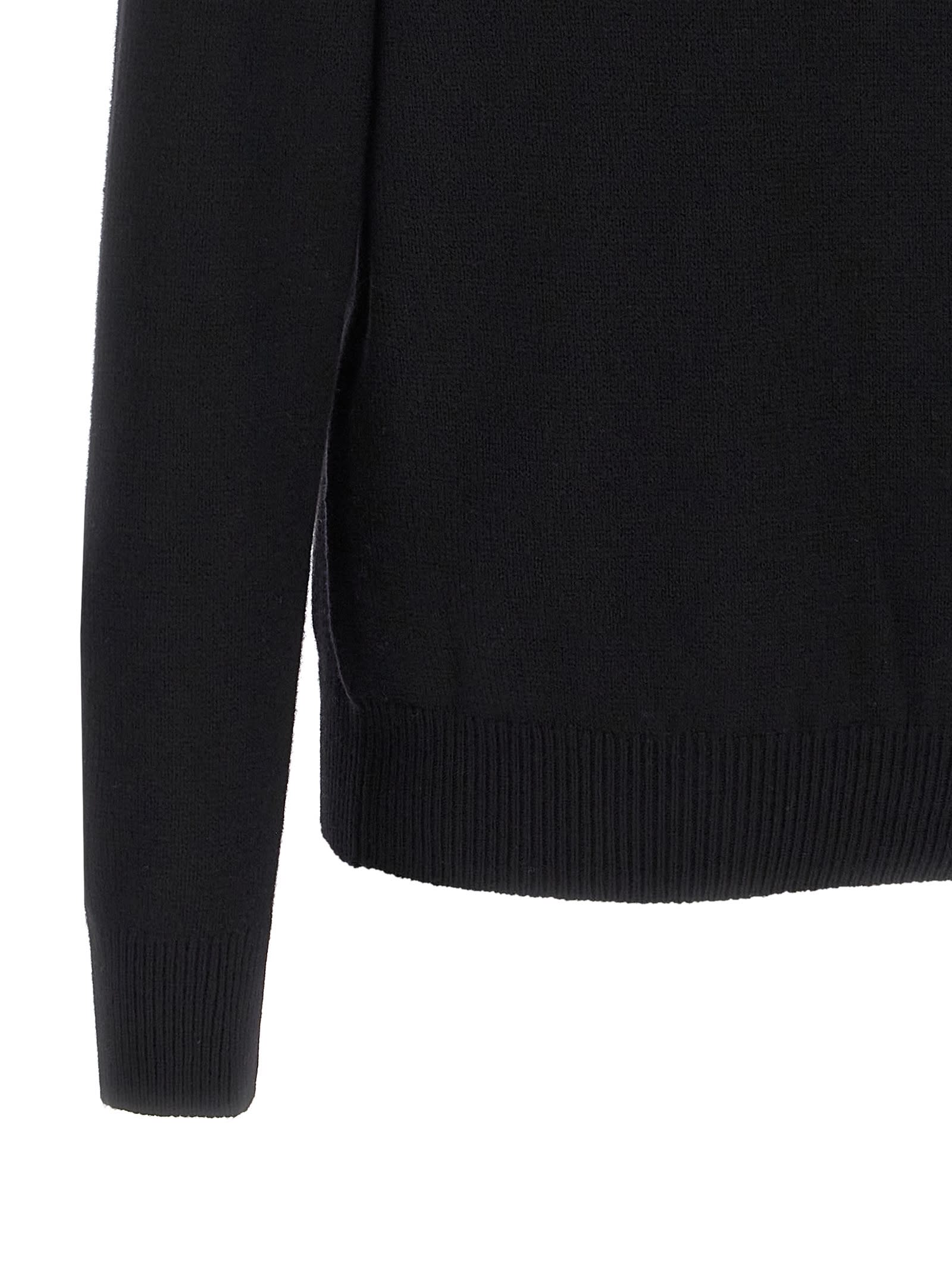 Gucci Logo Sweater Sweaters And Cardigans Black In Black