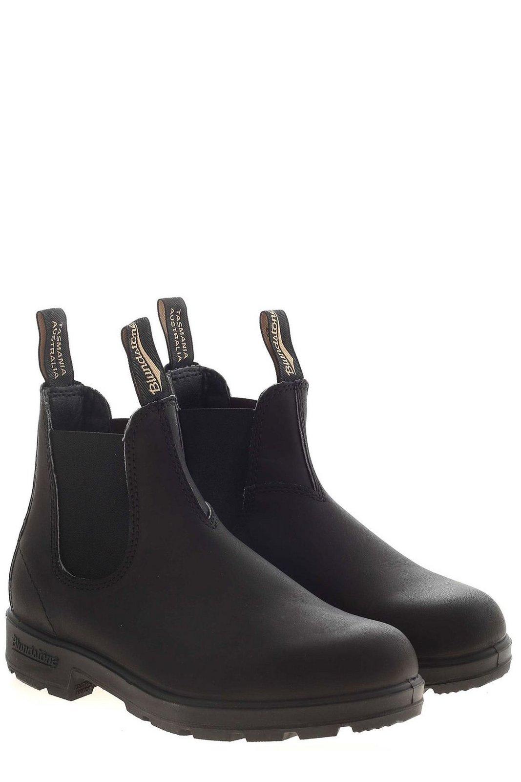 Blundstone 510 Boots Voltan Black Leather In Black