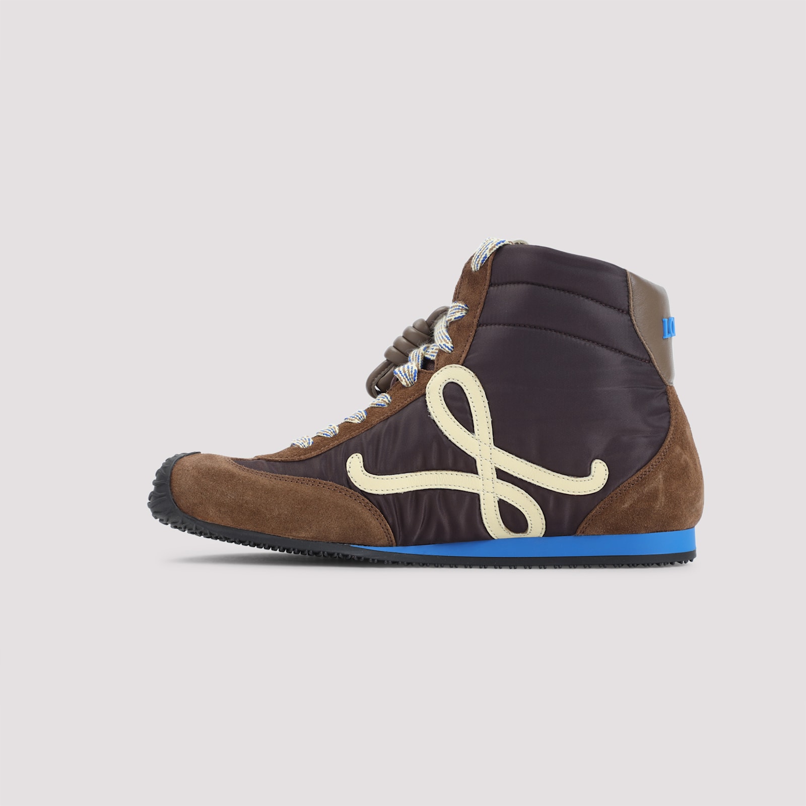 Loewe Ballet Runner 2.0 High-top Sneakers In Brown