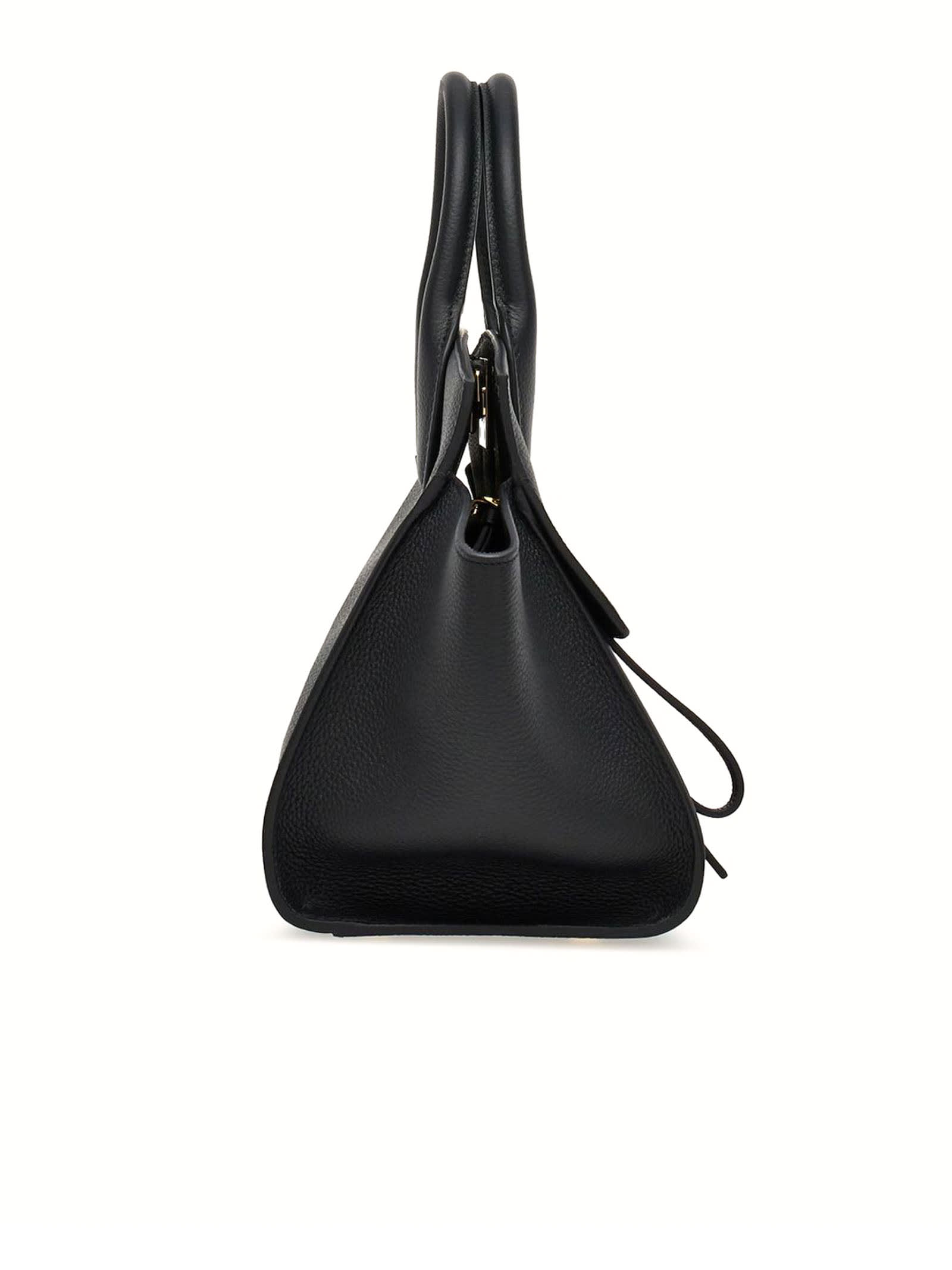 Shop Ferragamo Studio Soft Bag (m) In Black