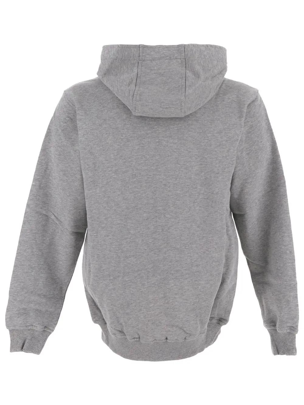 Shop Comme Des Garçons Printed Hoodie In Grey