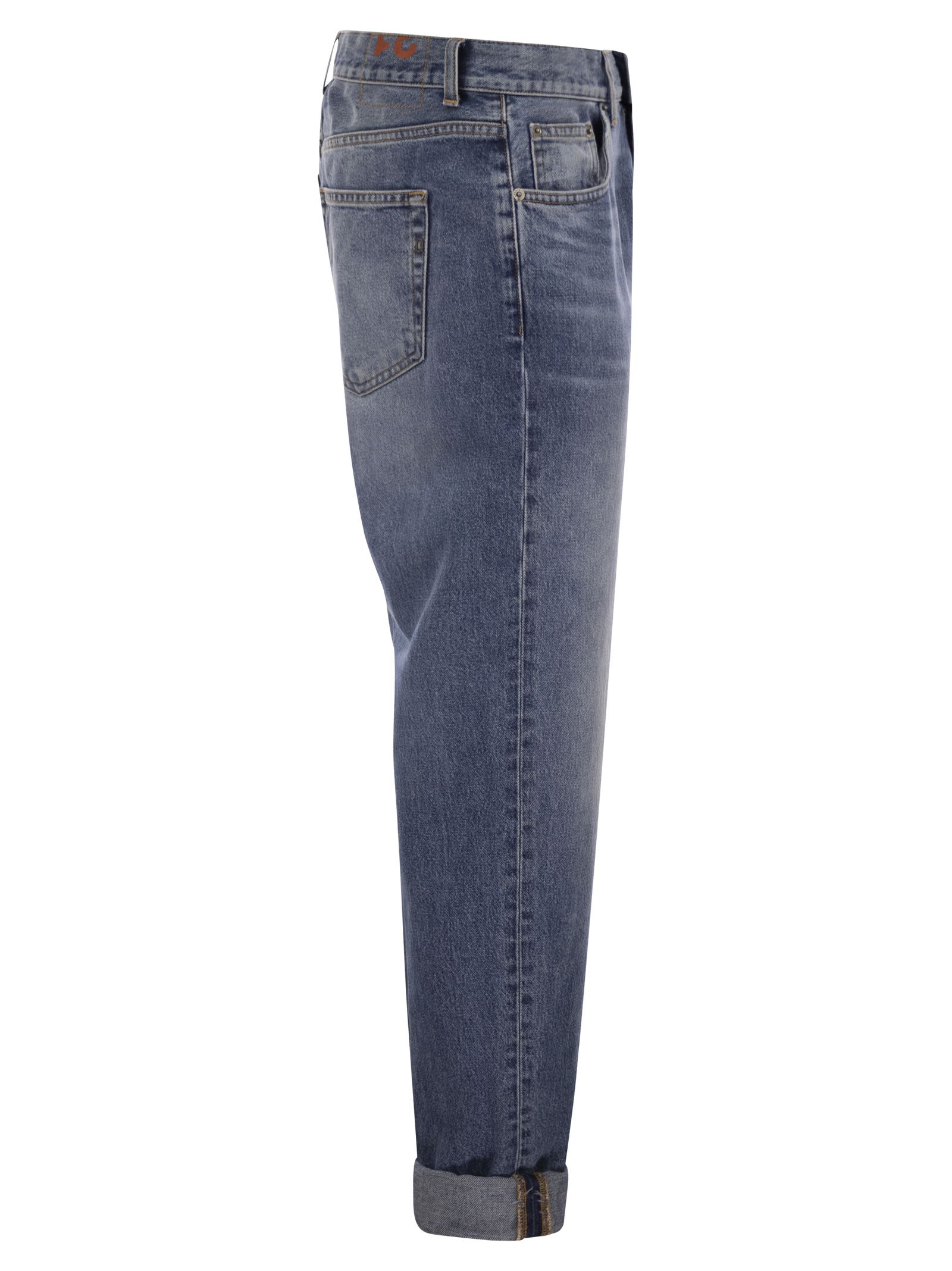 Dondup Men's Andi - Loose Fixed Denim Jeans In Medium Denim