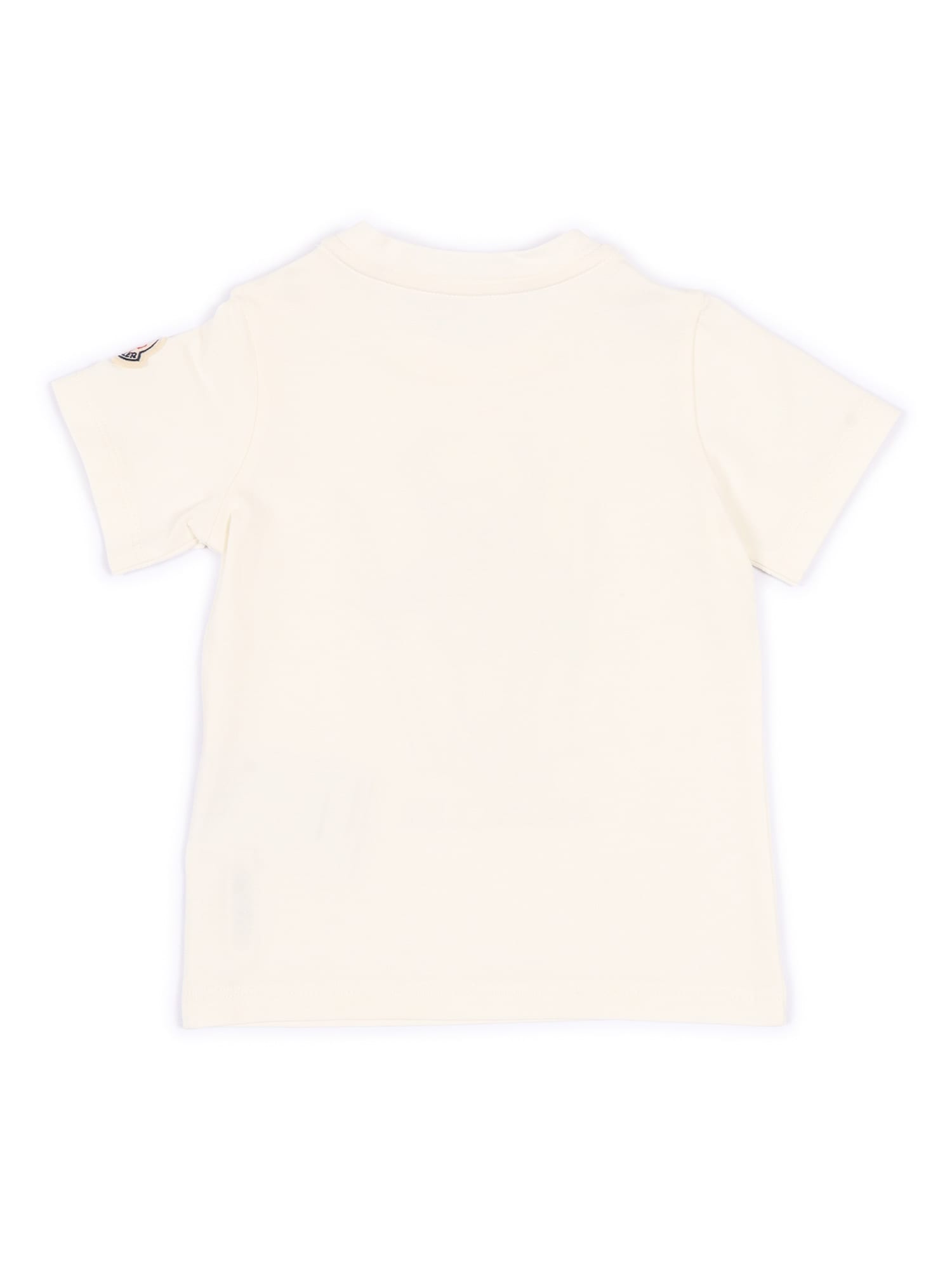Moncler Ss T-shirt In Neutral