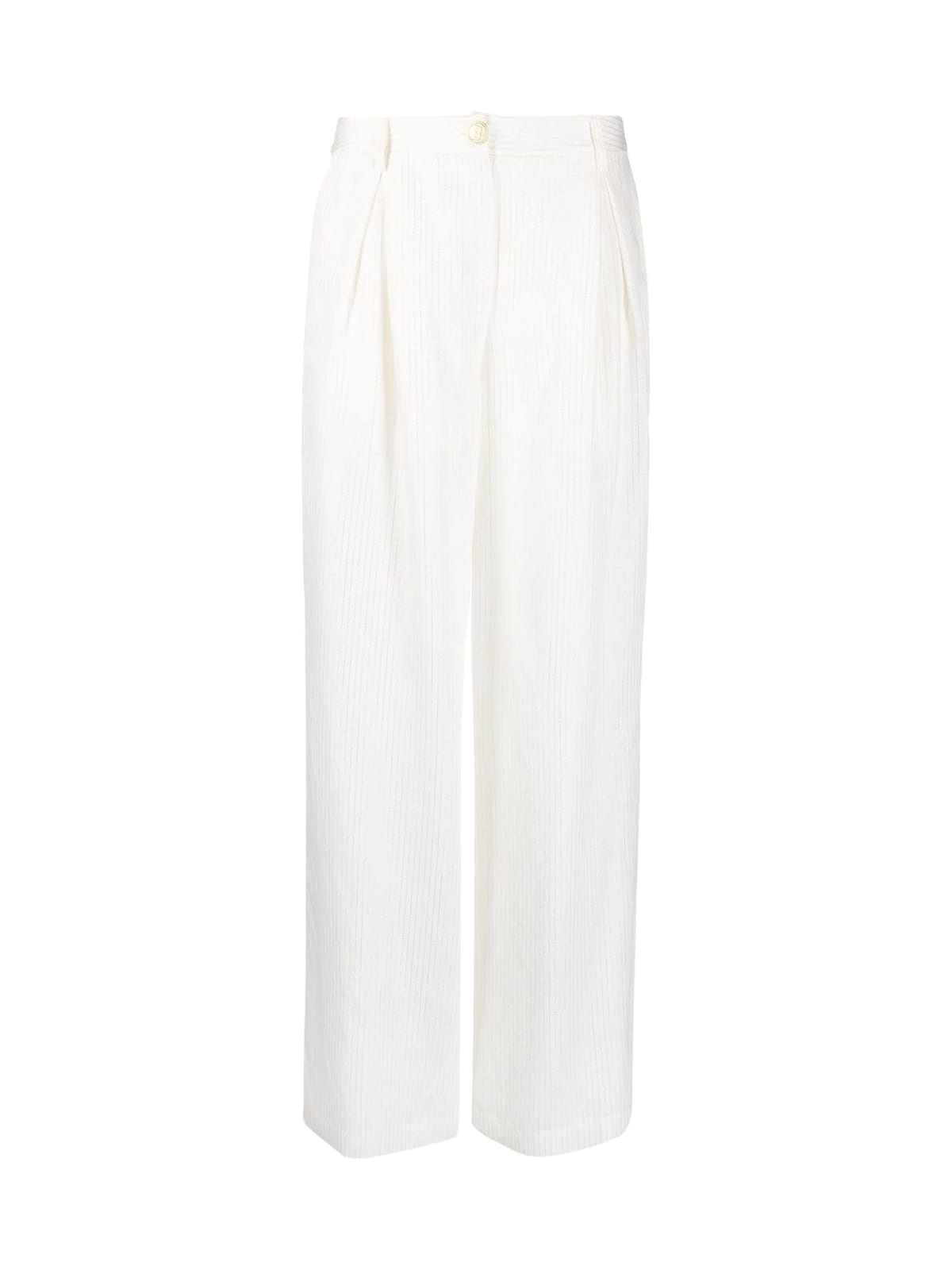 Blugirl Trousers In Chalk