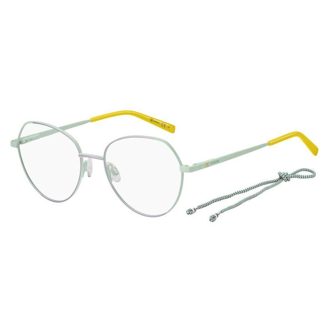 MISSONI IRREGUALR FRAME GLASSES 
