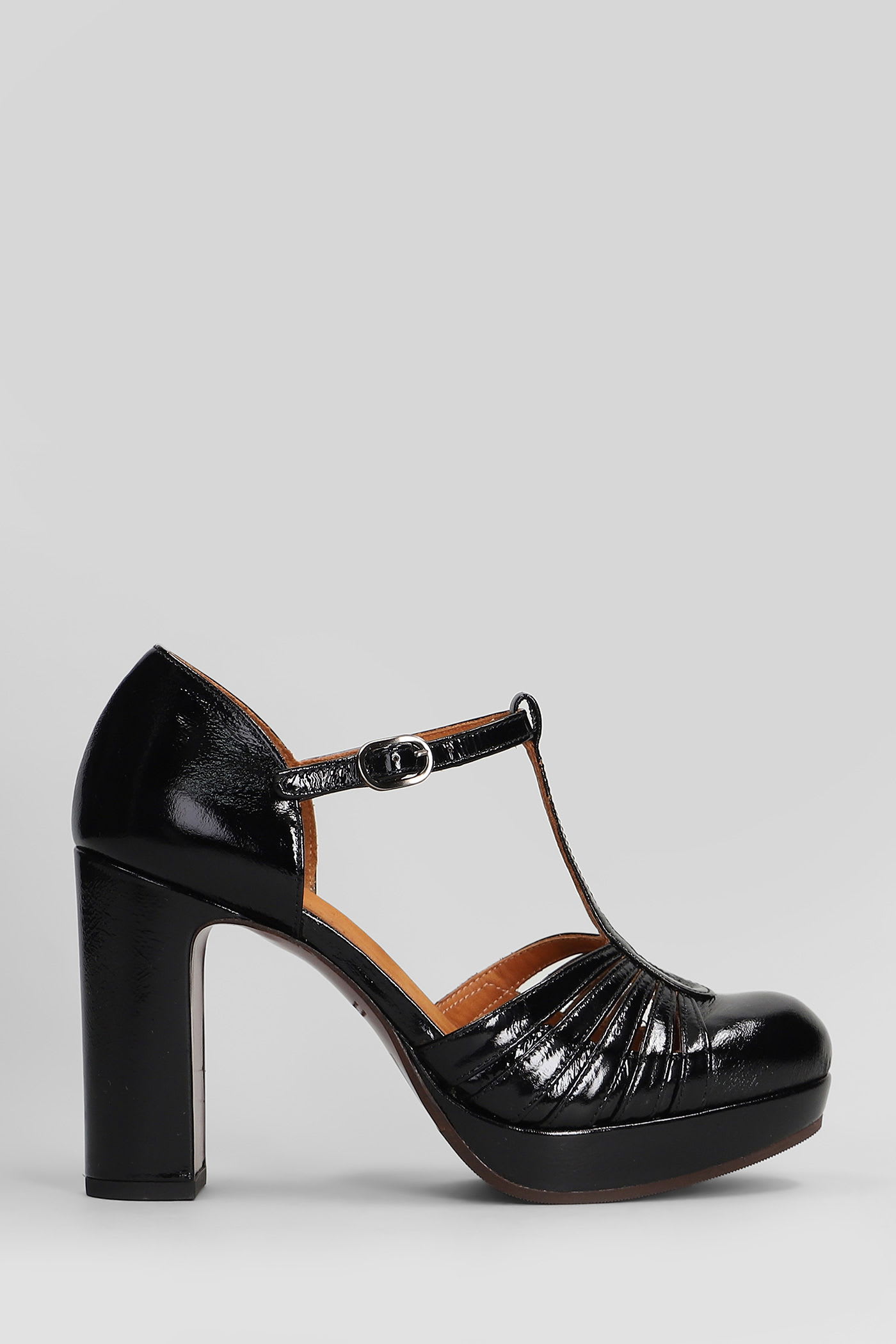 Yaisu Pumps In Black Leather