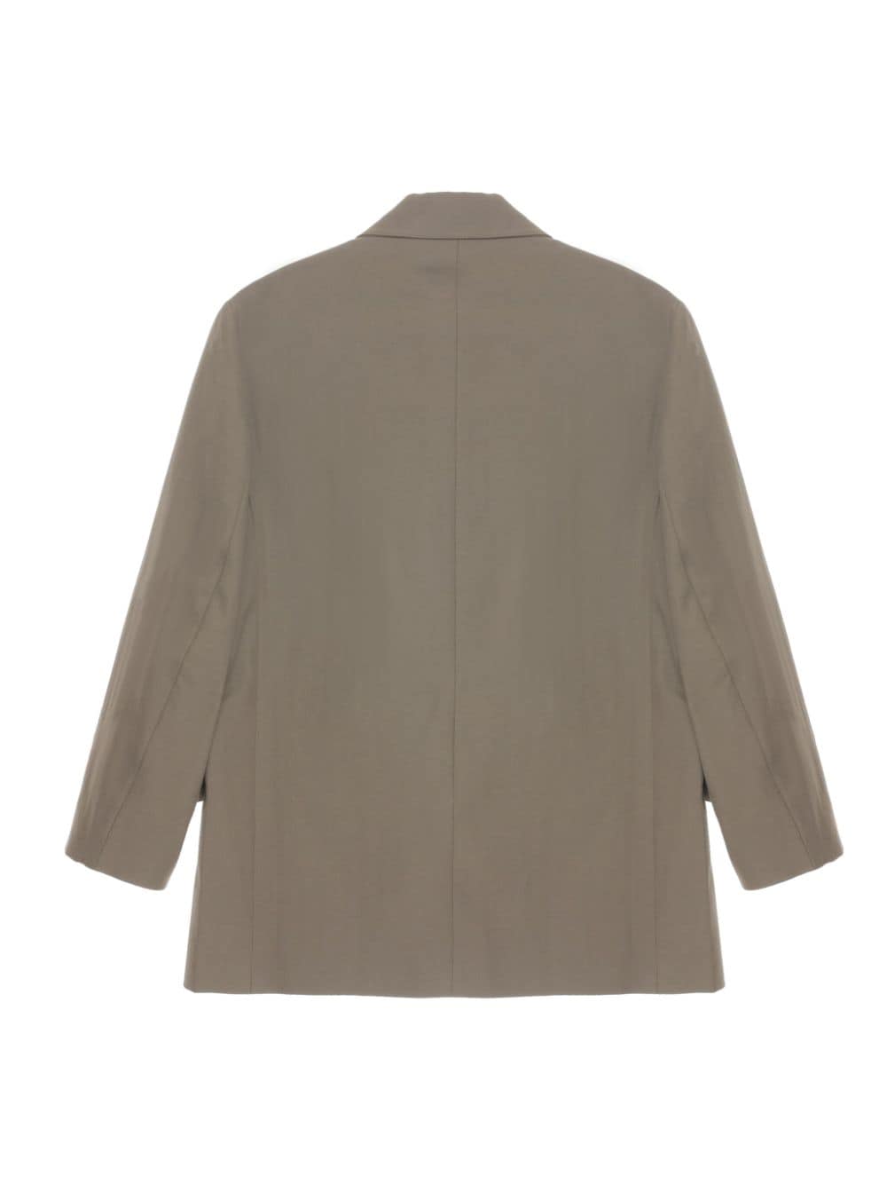 Studio Nicholson Wool Single-breasted Blazer Jacket In Neutral