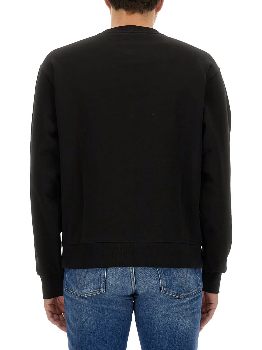 Shop Kenzo Constellation Logo Sweatshirt In Black