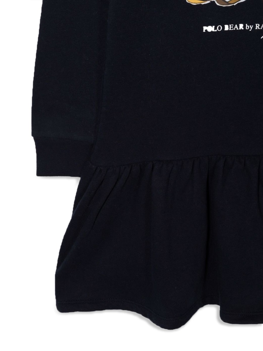 Polo Ralph Lauren Abito In Maglia Polo Bear E Big Pony In Blue