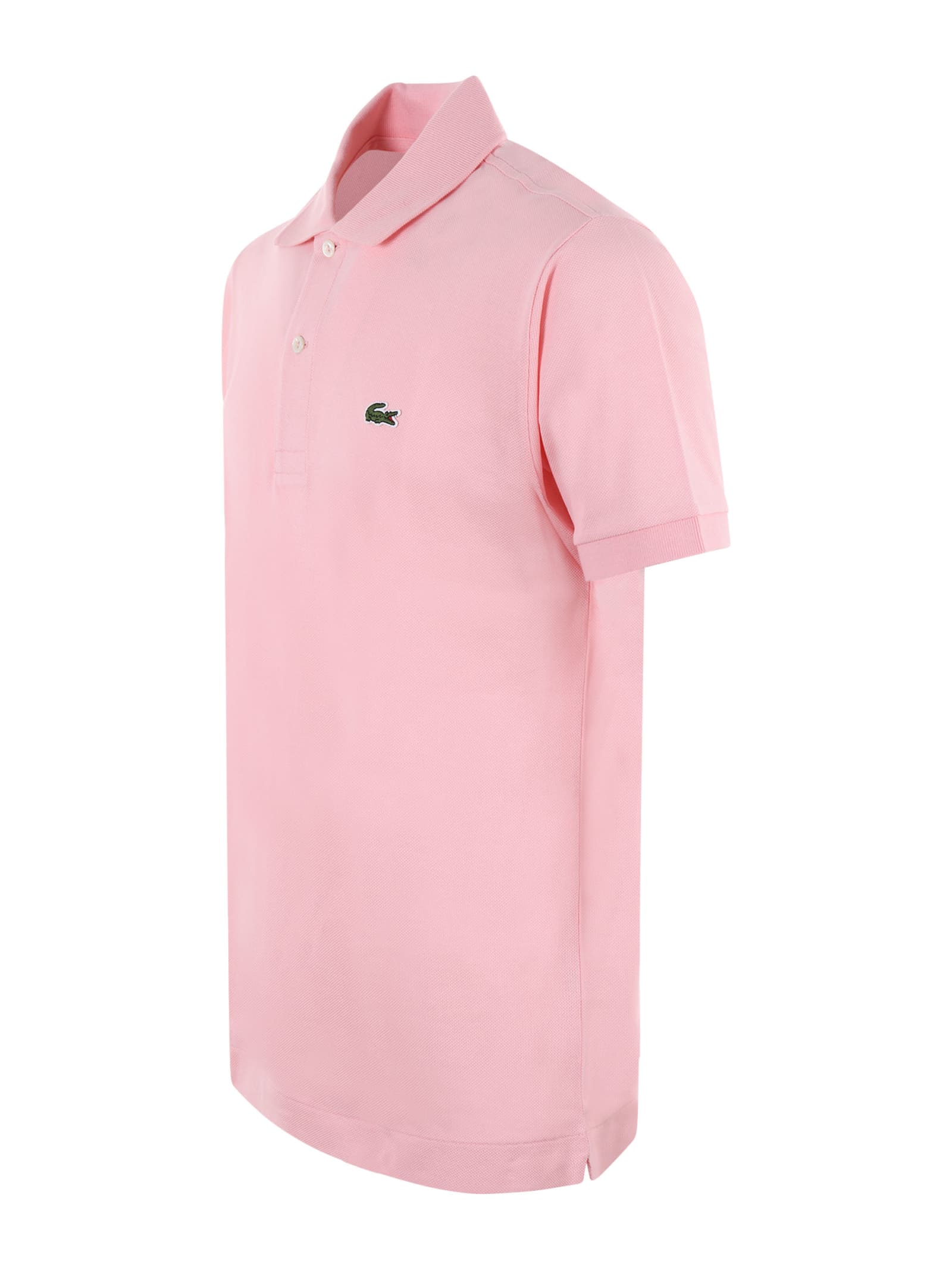 Shop Lacoste Polo Shirt In Rosa Chiaro