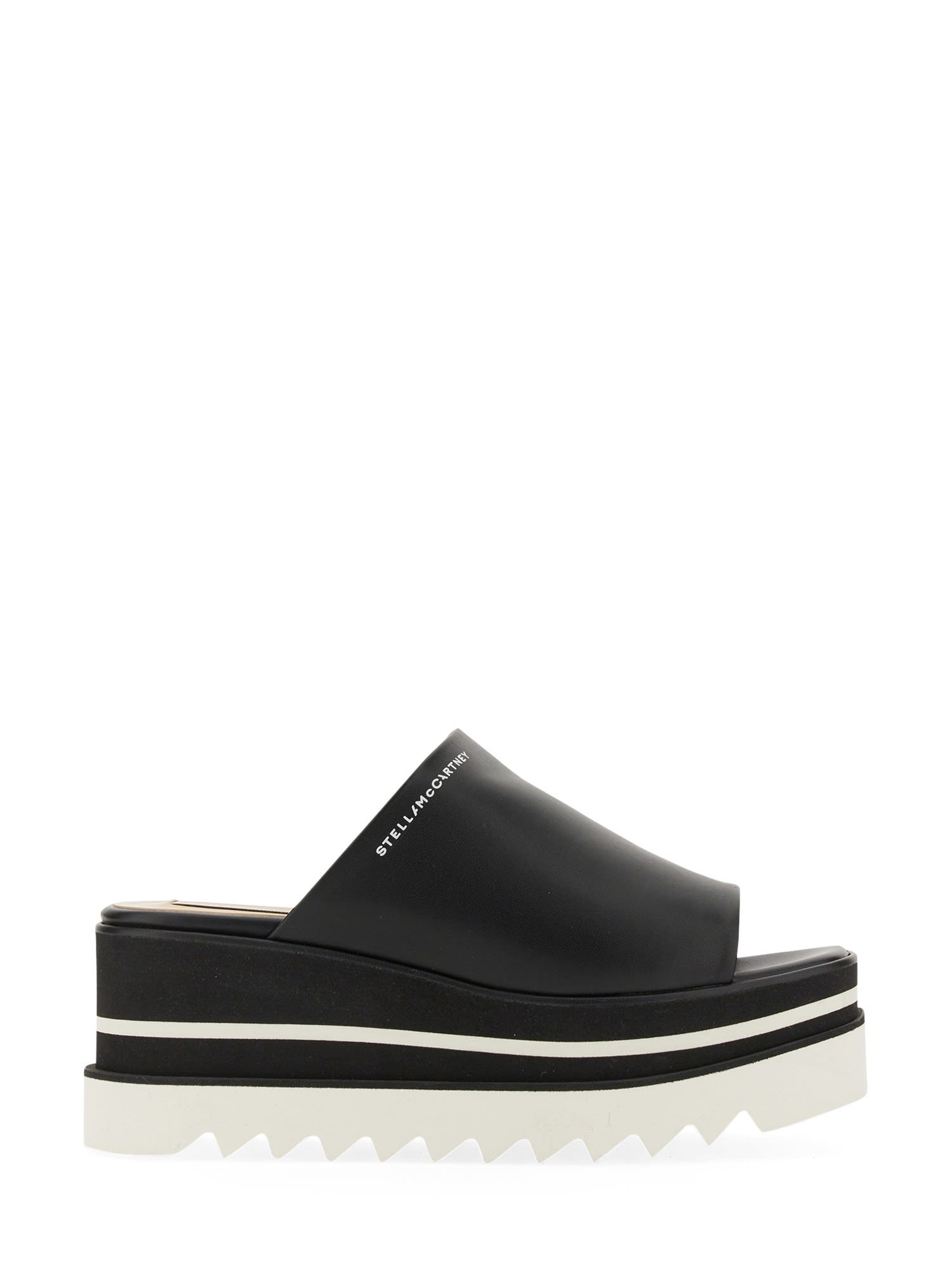 Stella Mccartney Sneakelyse Sandals Eco In Black