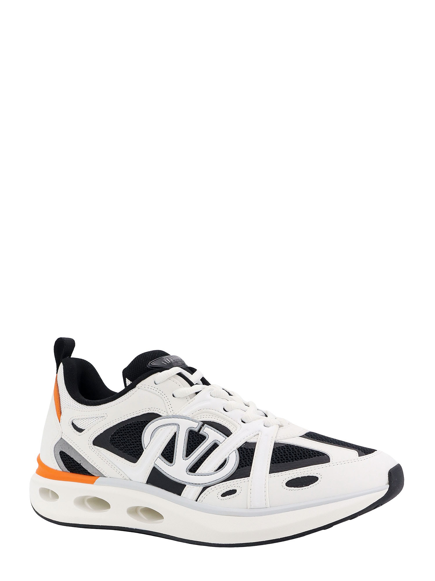 Shop Valentino Vlogo Easyjog Sneakers In White