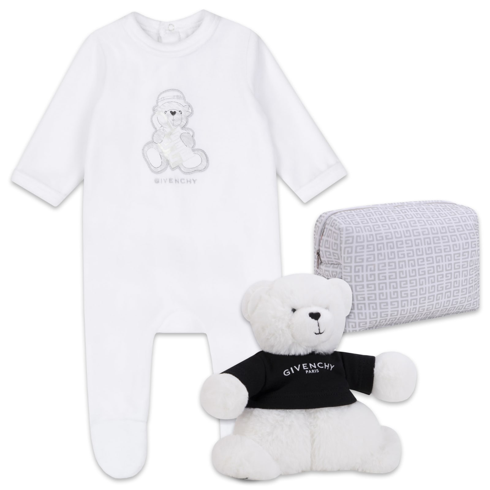 Givenchy Onesie Set With Logo