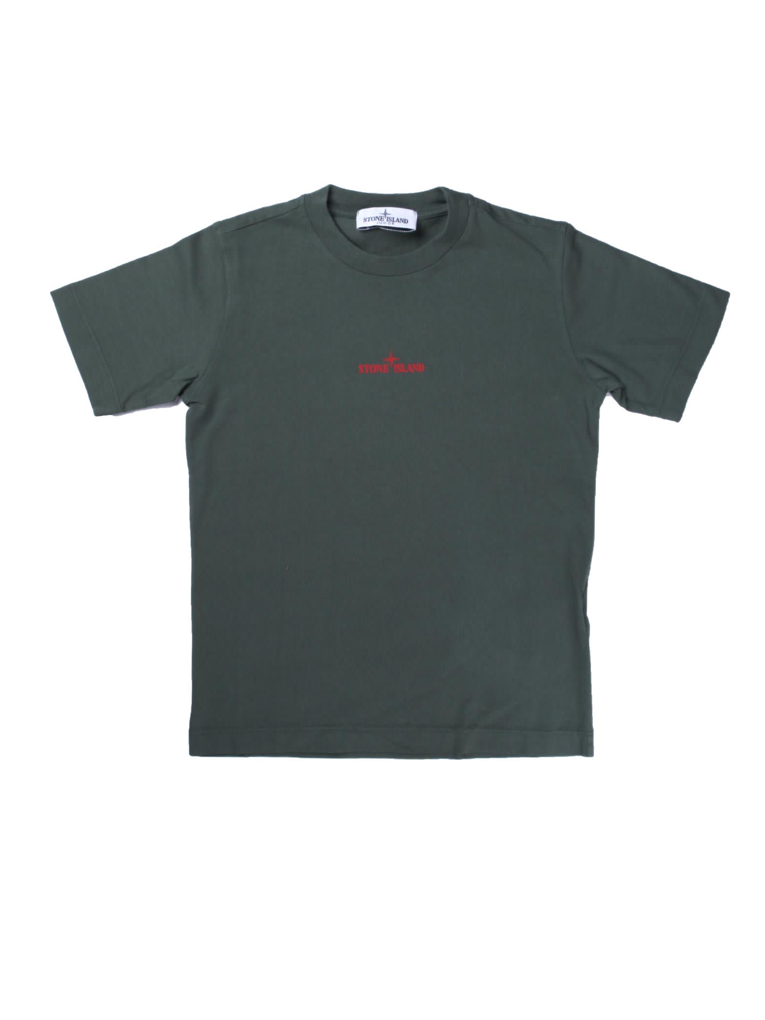 Stone Island Military Green Short Sleeve T-shirt