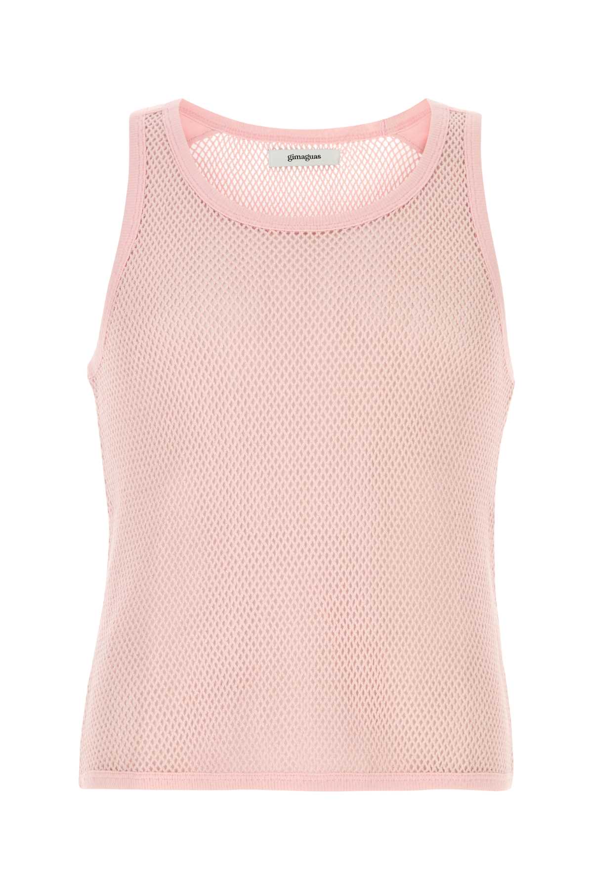 Pink Mesh Mateo Tank Top