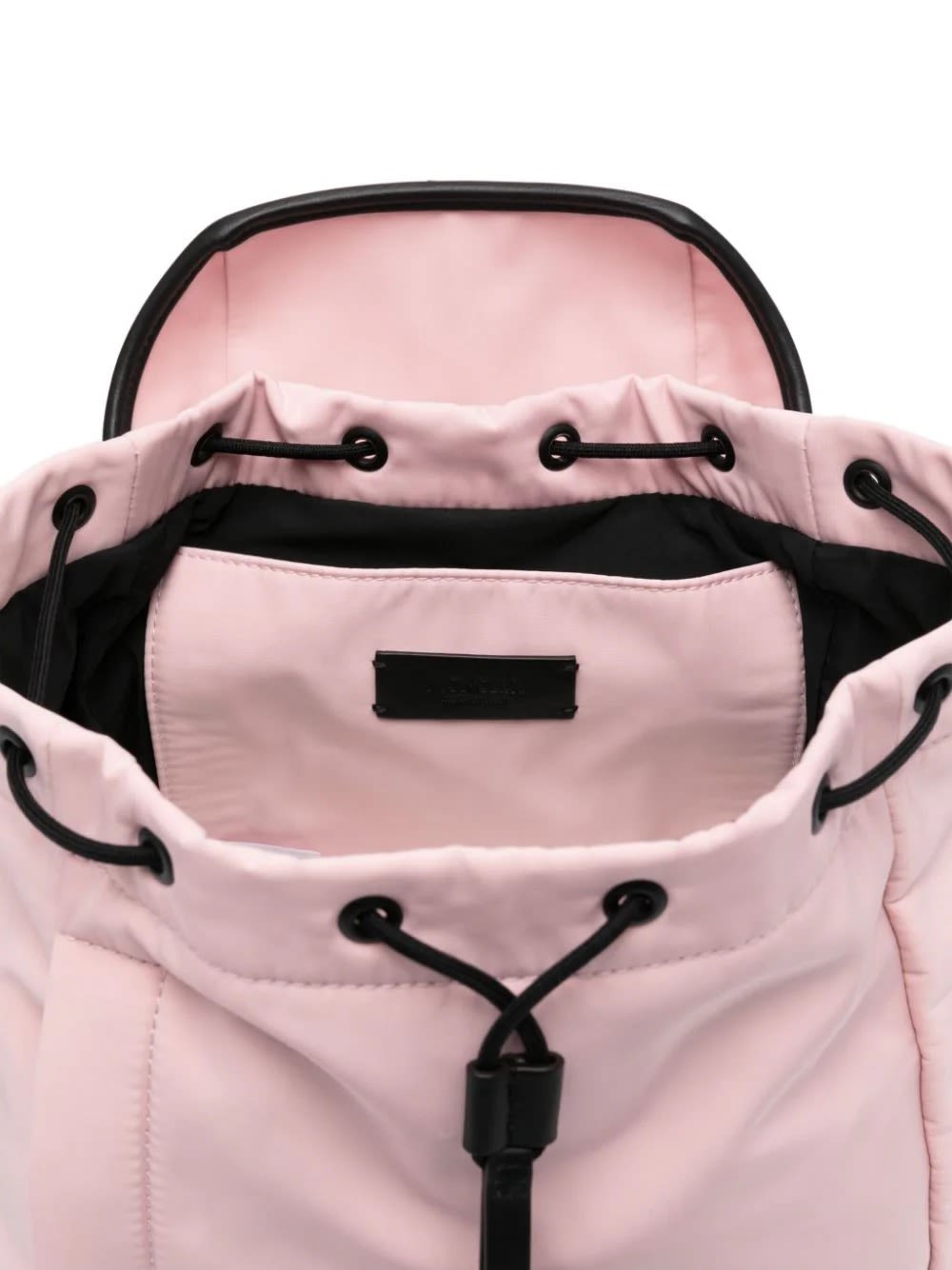 Shop Moncler Pink Trick Backpack
