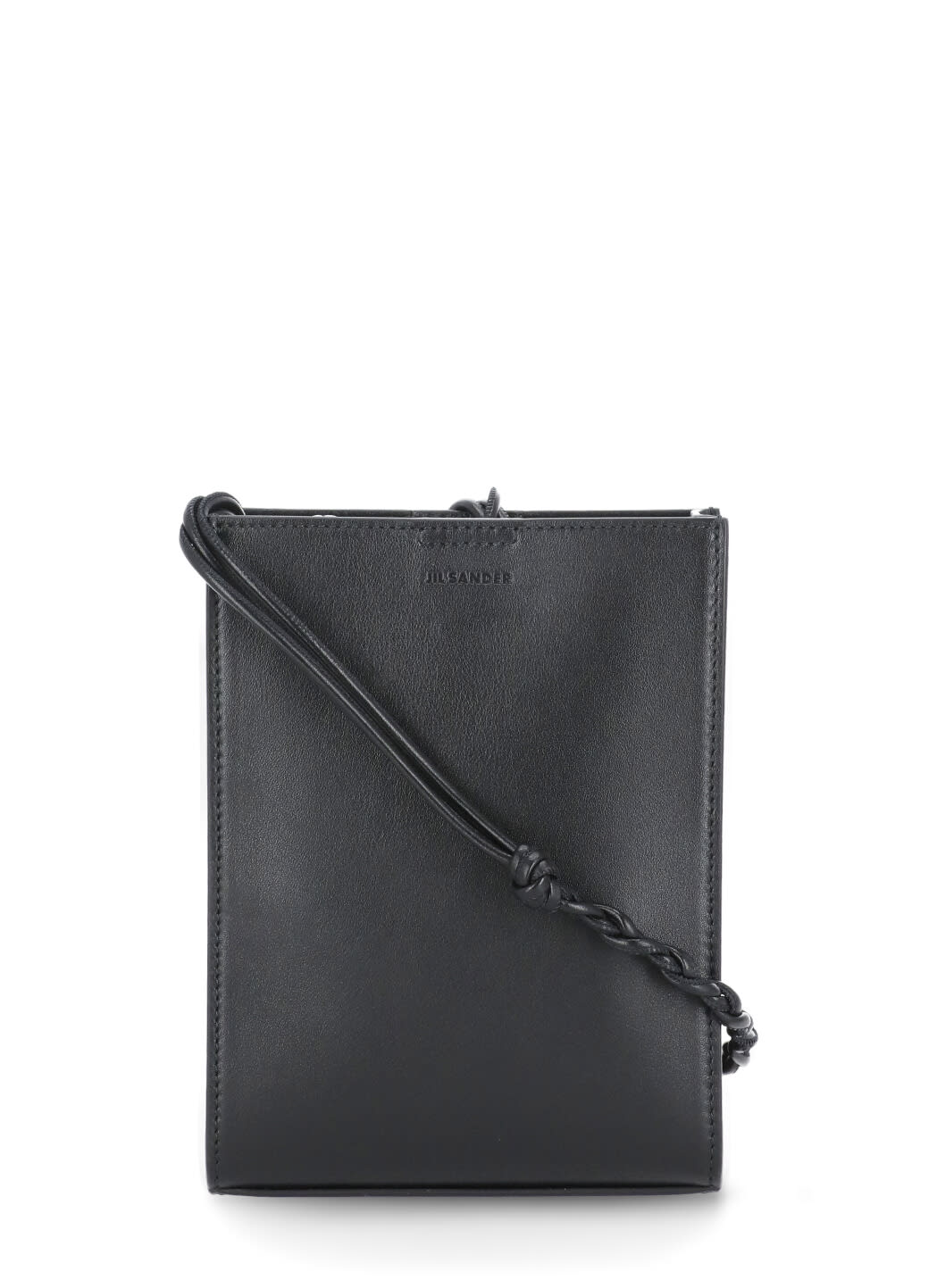 Jil Sander Tangle Small Shoulder Bag In Black