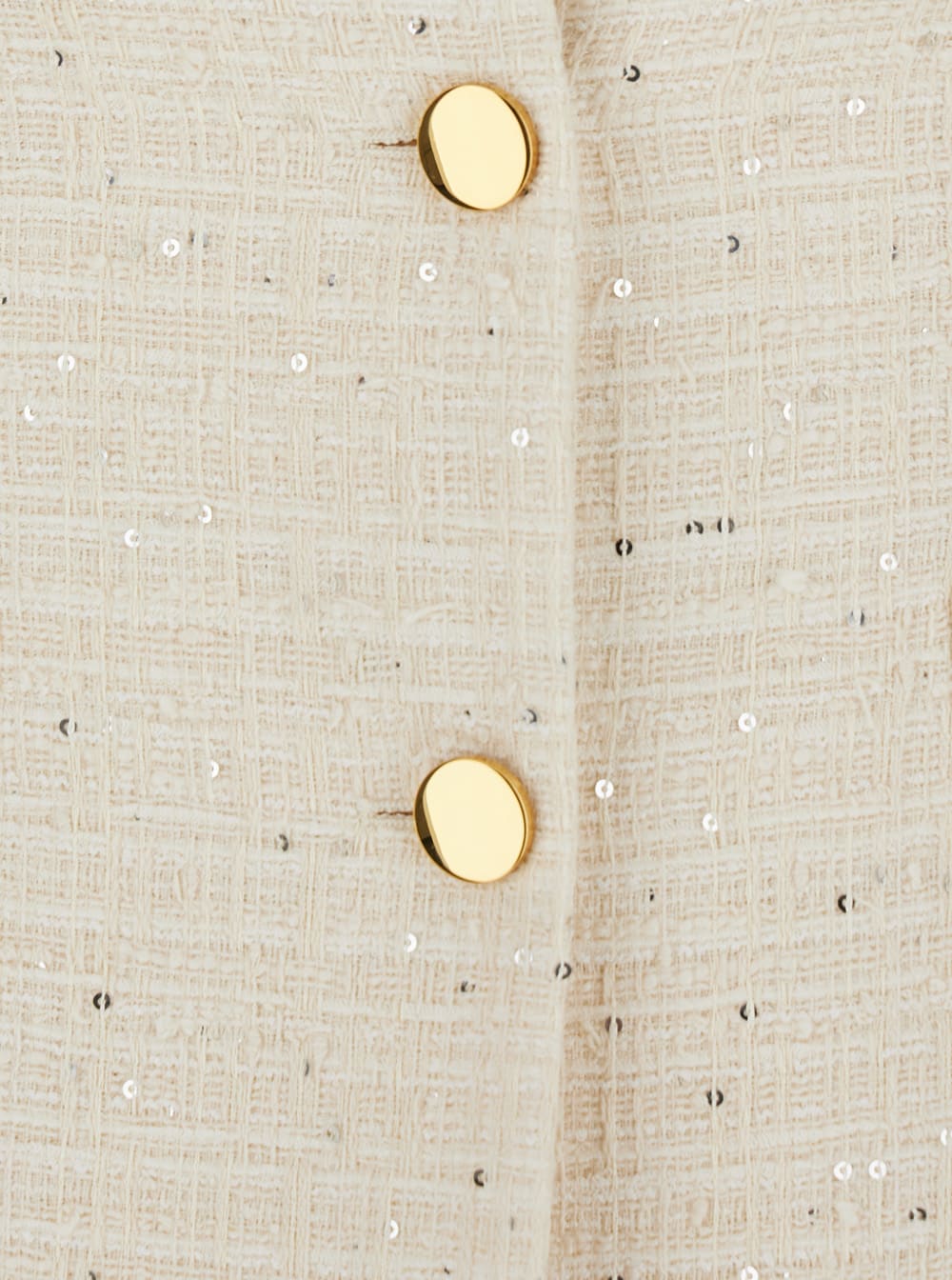 Tagliatore 'beverly' White Jacket With Metal Buttons In White