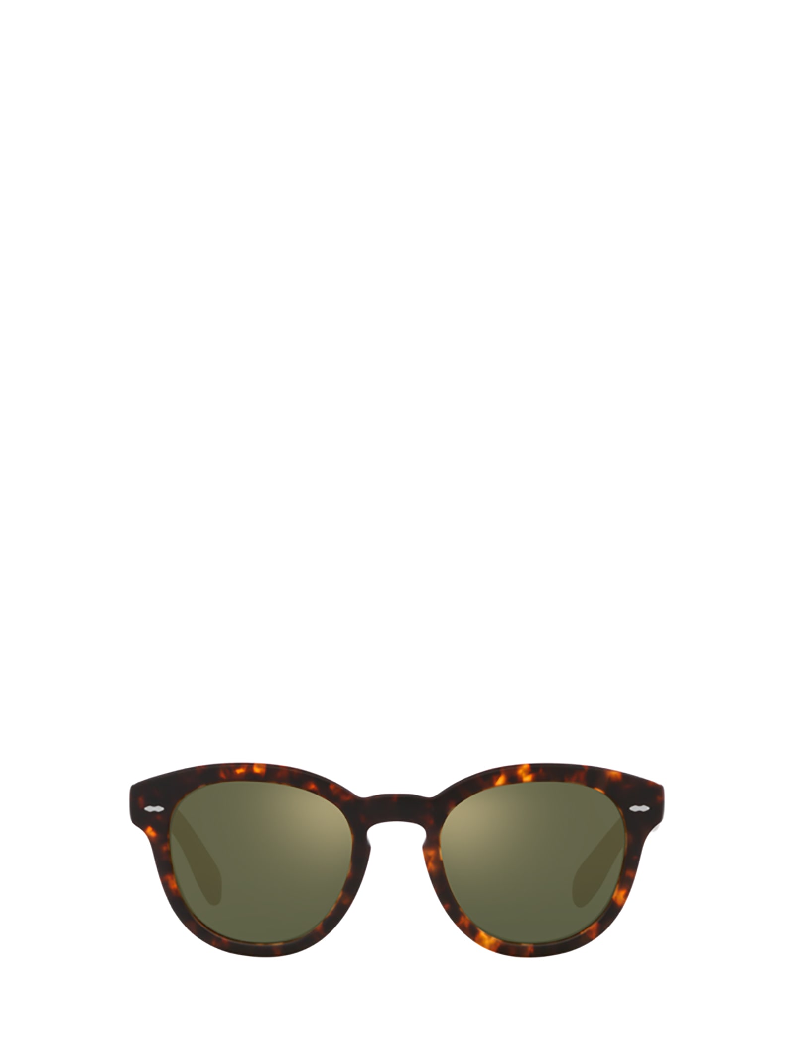 Shop Oliver Peoples Ov5413su Semi Matte Sable Tortoise Sunglasses