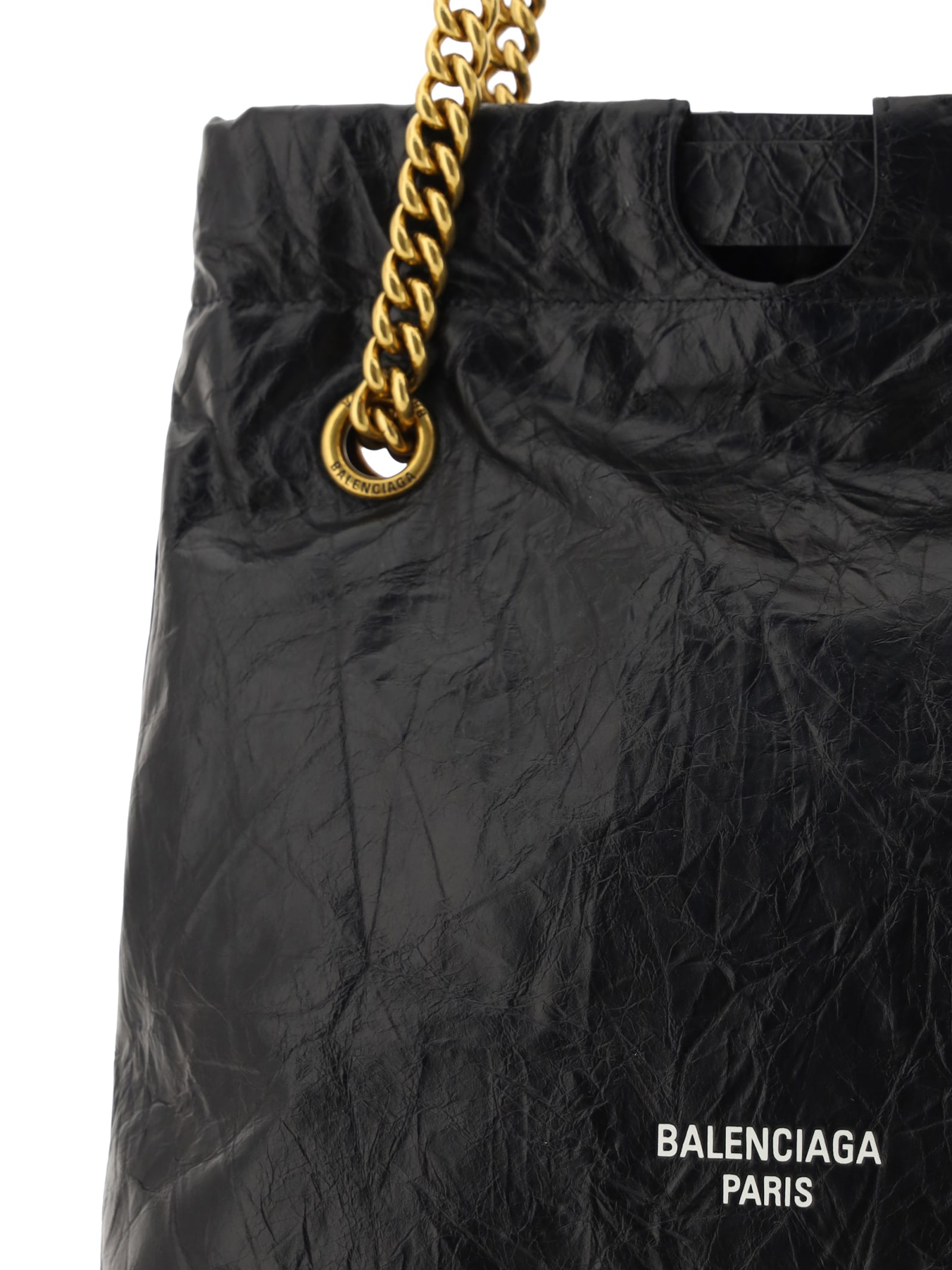 Shop Balenciaga Shoulder Bag In Black