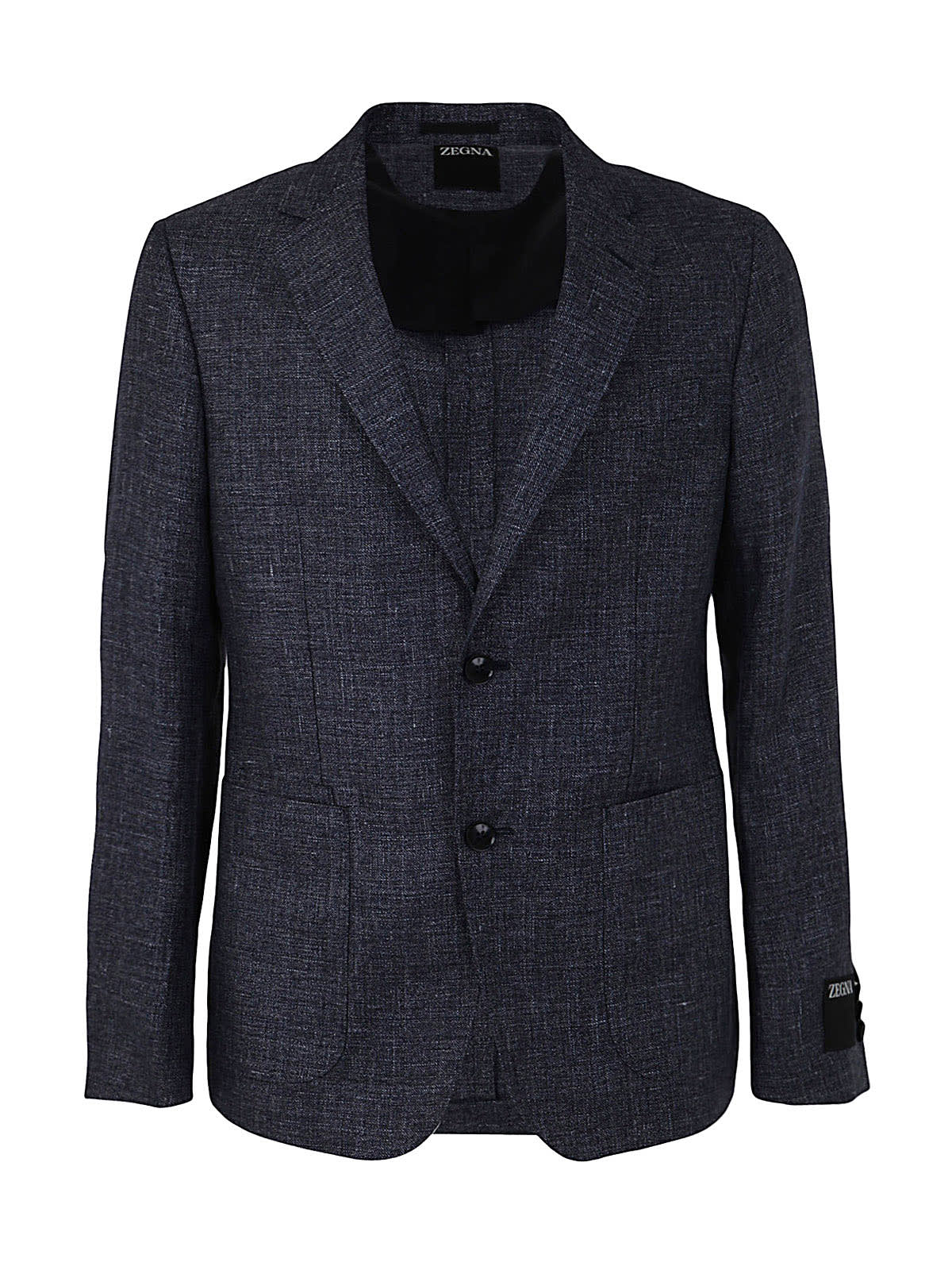 Ermenegildo Zegna Linen And Wool Deco Jacket