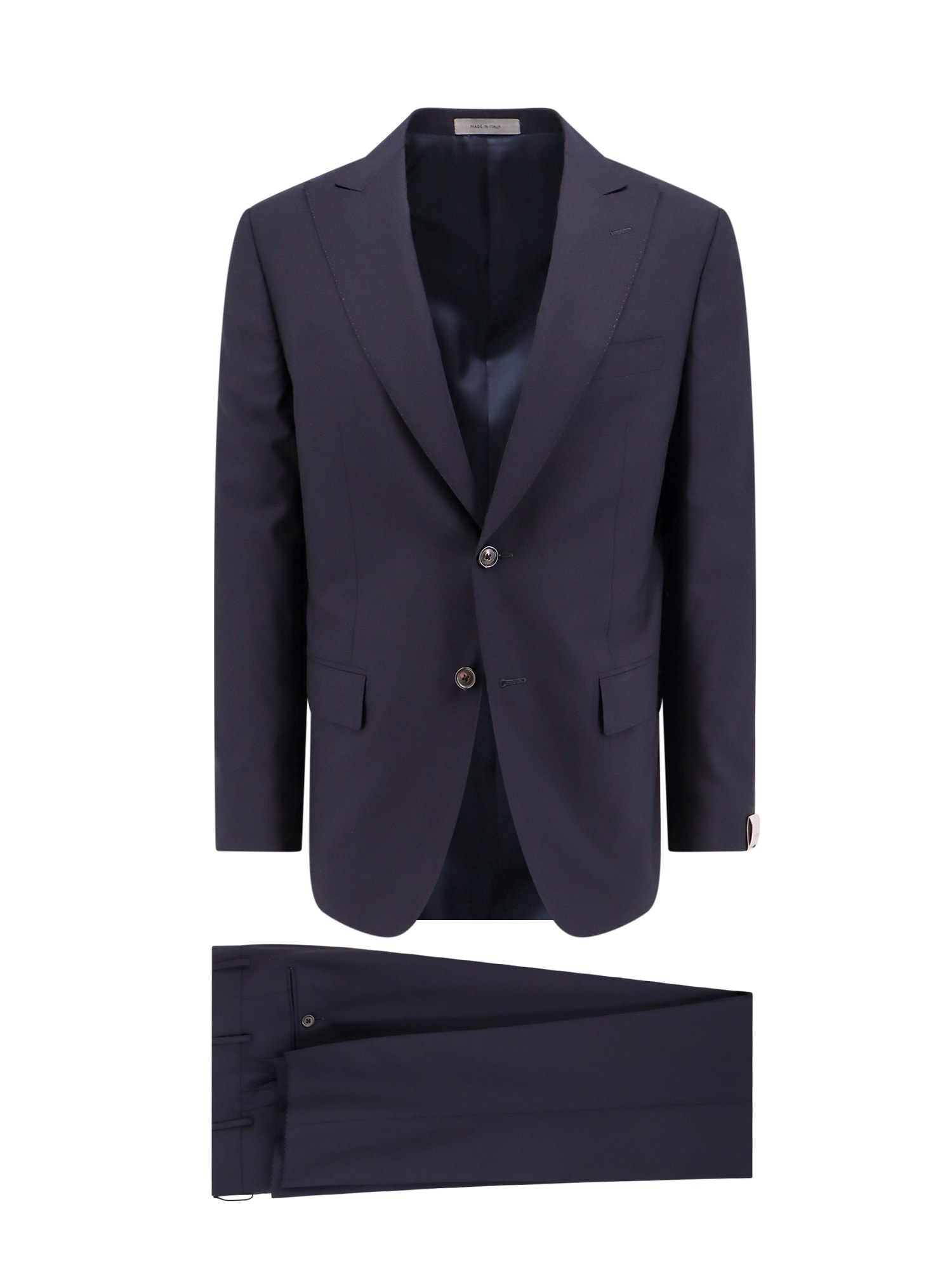 Shop Corneliani Suit In Black