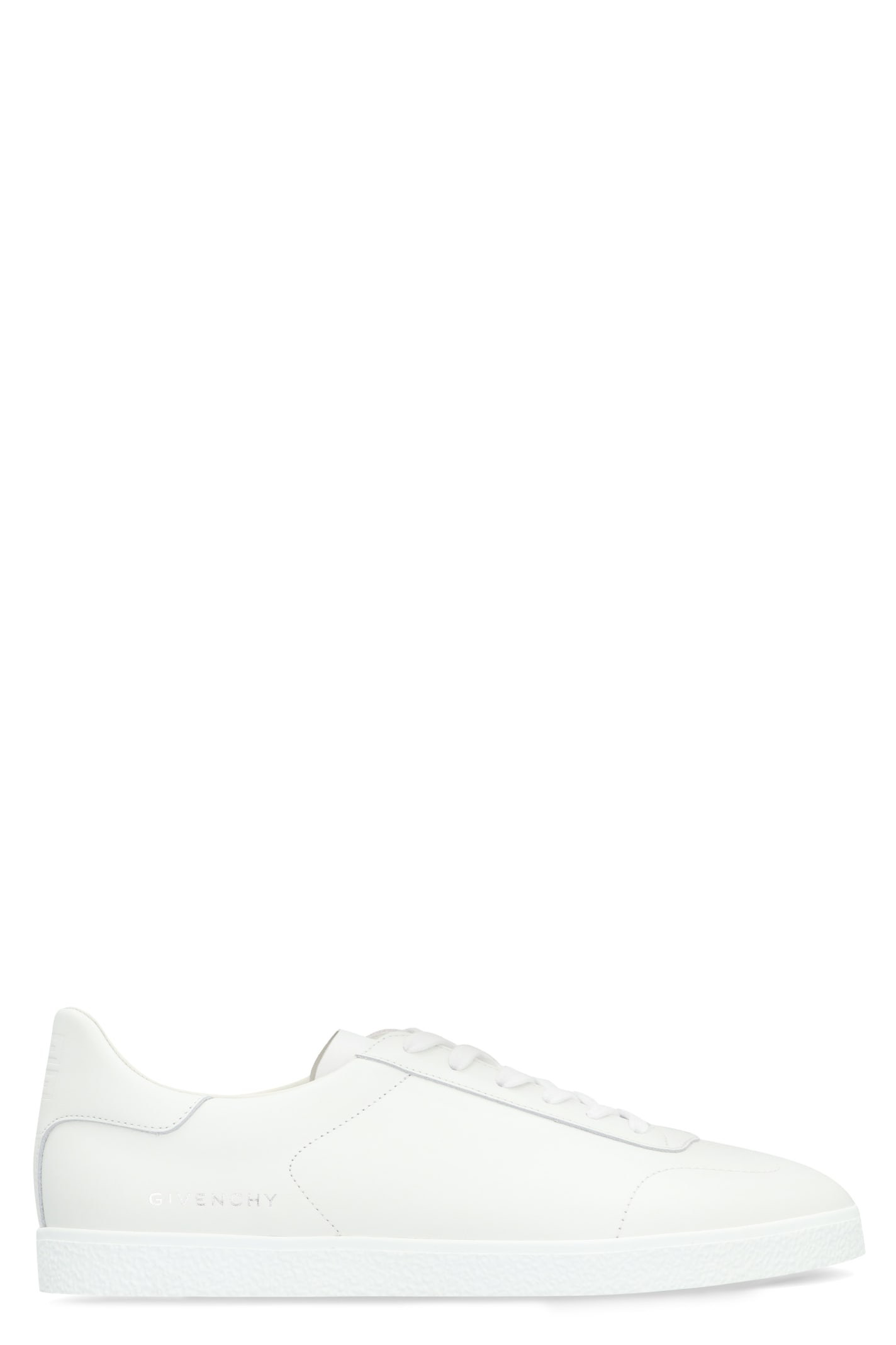 Givenchy Town Leather Low-top Sneakers In White