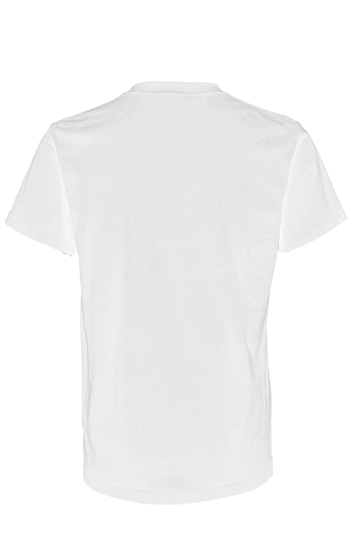 Shop Versace Jeans Couture T-shirt In White