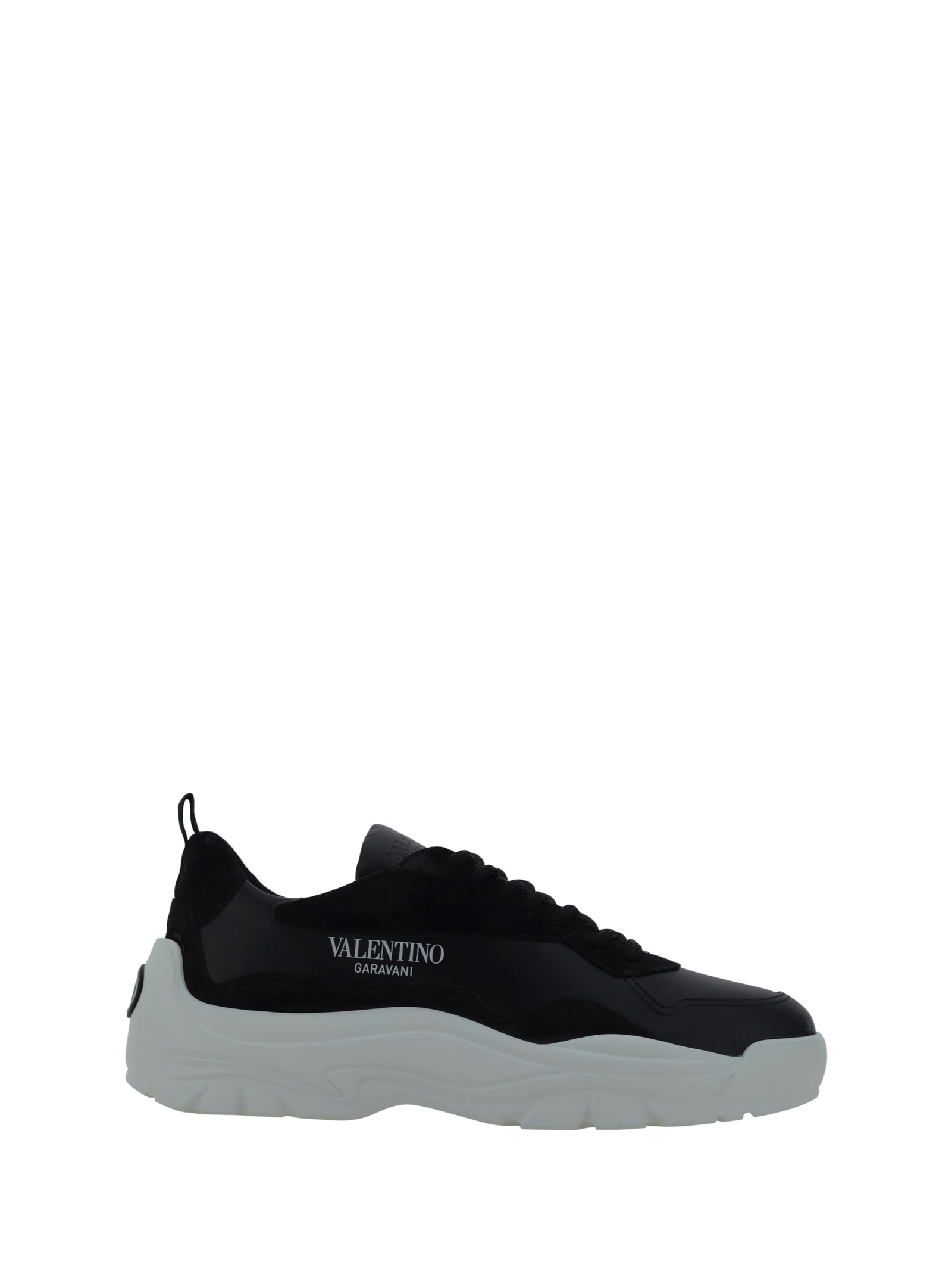 Shop Valentino Garavani Gumboy Sneakers In Nero/nero/bianco-nero-bianco
