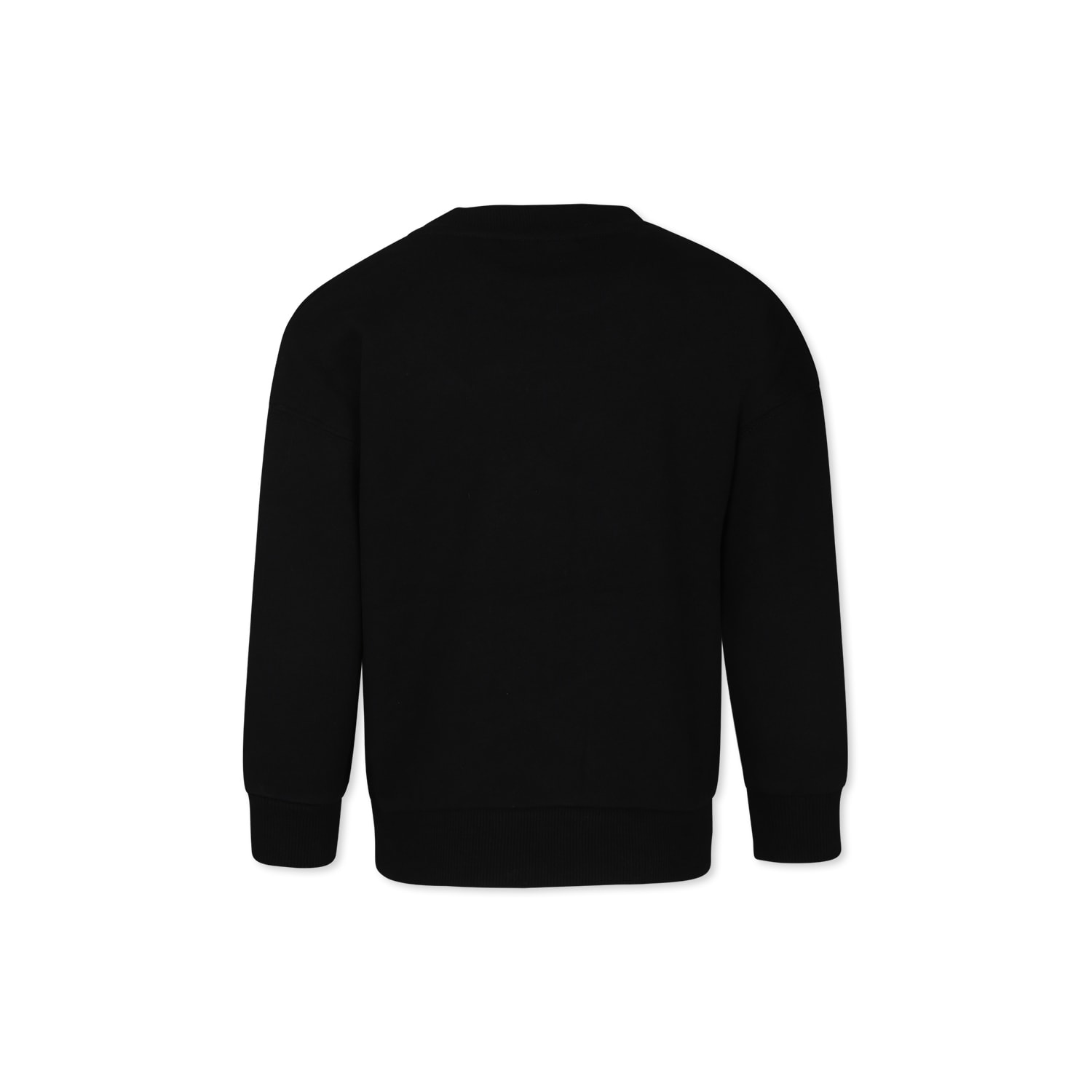 Timberland Black Sweatshirt For Boy With Logo In Black