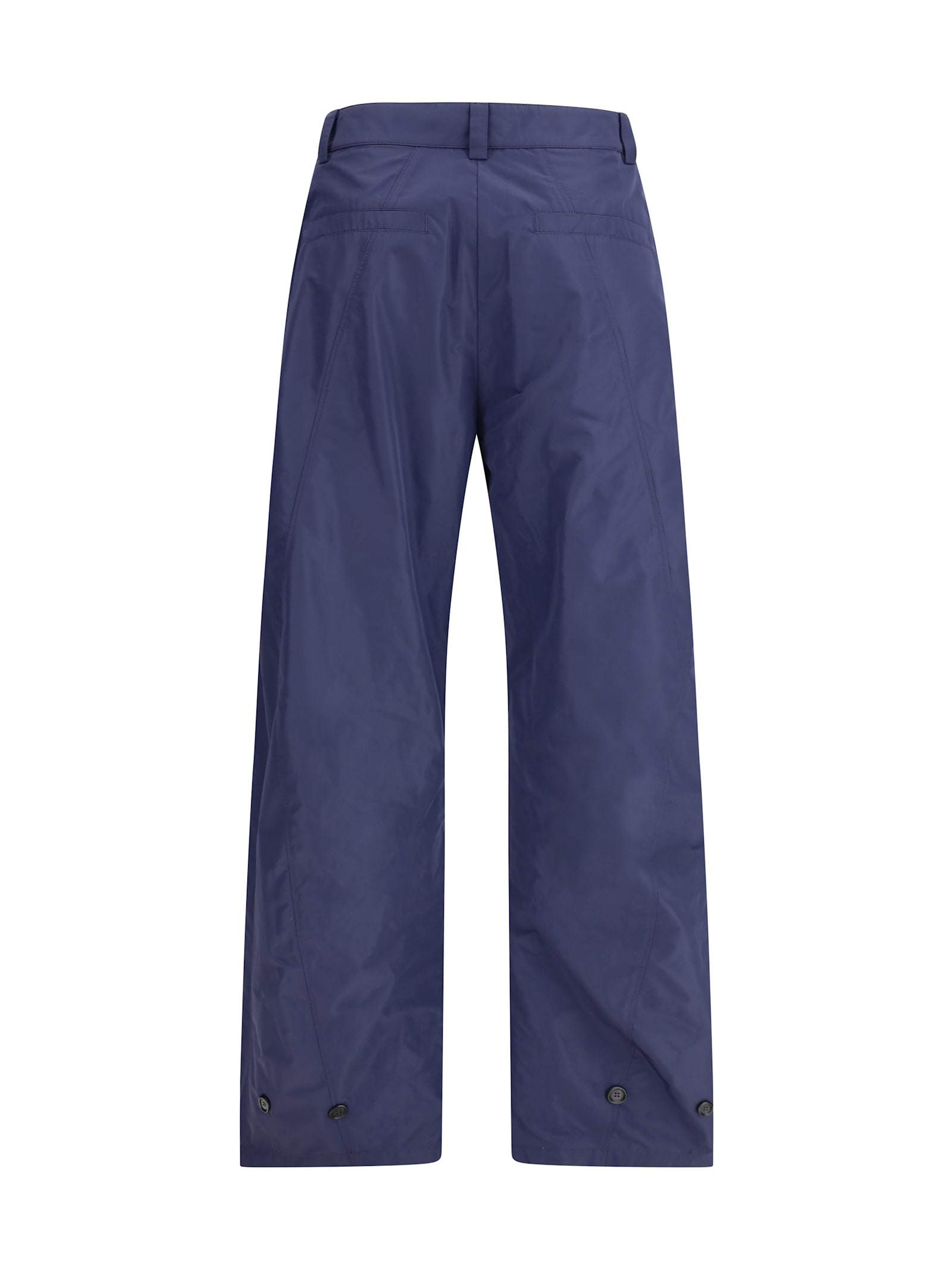 Pinko Straight-leg Casual Pants In Blue