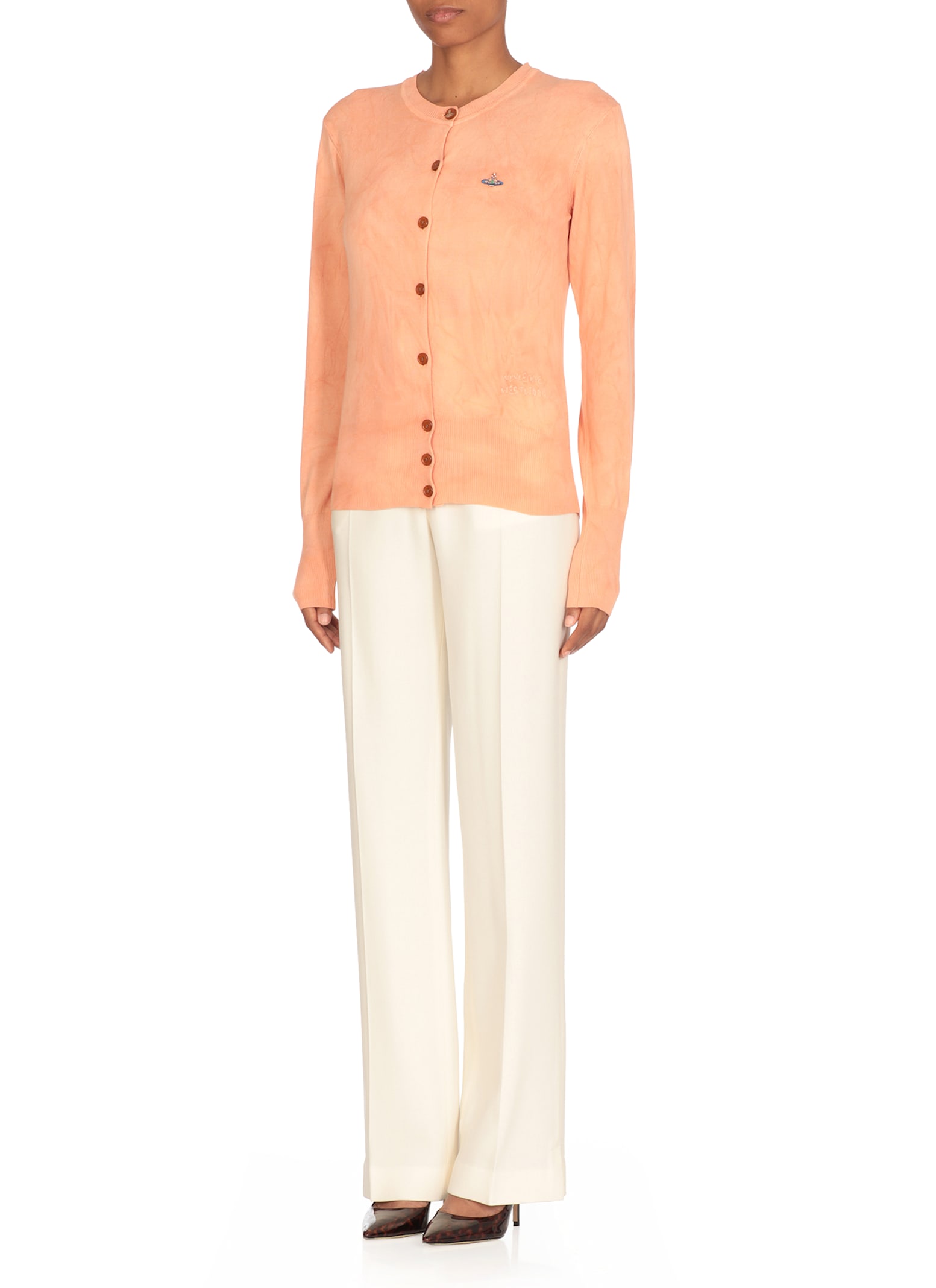 Vivienne Westwood Bea Cardigan In Orange