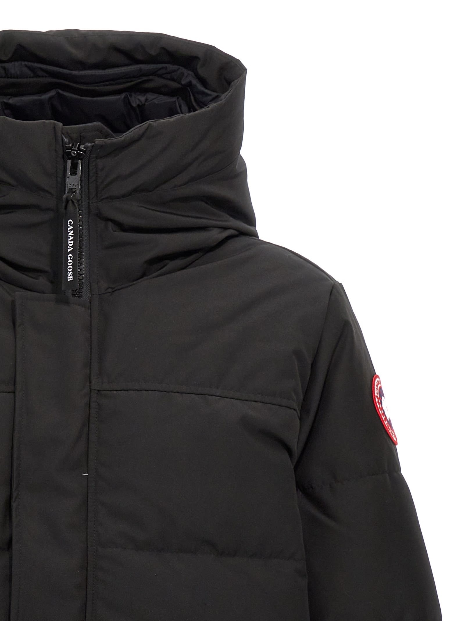 Shop Canada Goose Macmillan Parka In Black