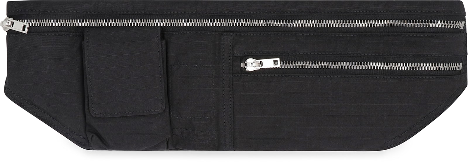 Drkshdw Rick Owens X - Fabric Belt Bag In Black
