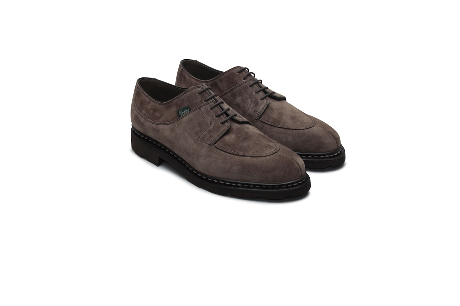Paraboot Chambord Lace-up Derby Shoes In Brown