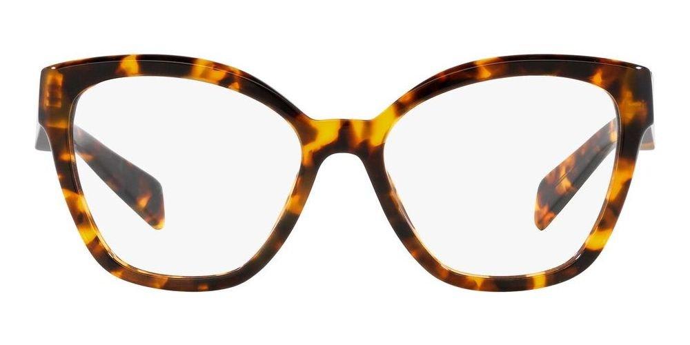 Shop Prada Cat-eye Glasses In 14l1o1